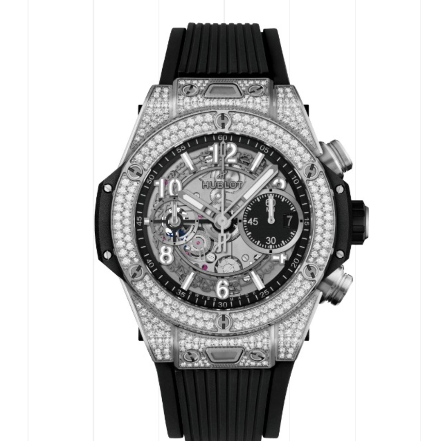 Hublot Big Bang Unico 441.NX.1171.RX.1704 (2023) - Transparent dial 42 mm Titanium case (1/1)