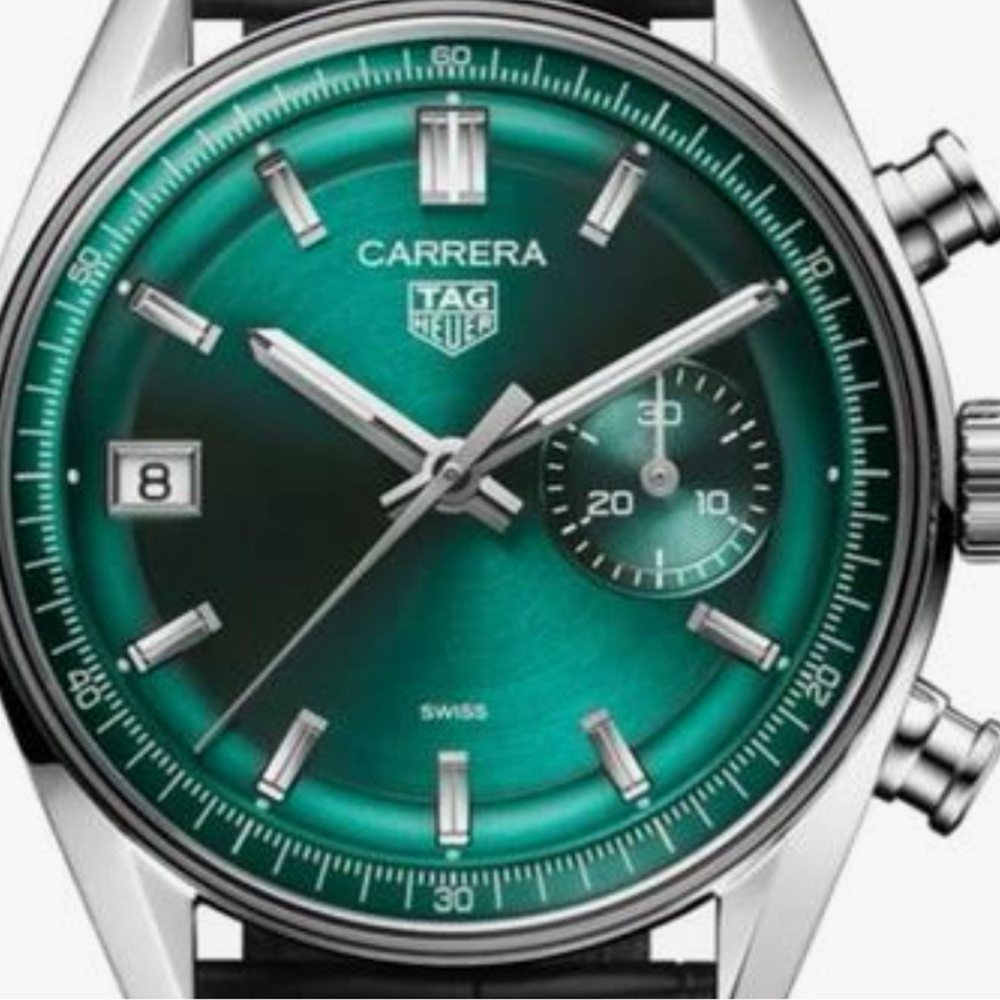 TAG Heuer Carrera CBS2211.FC6545 (2024) - Green dial 39 mm Steel case (1/1)