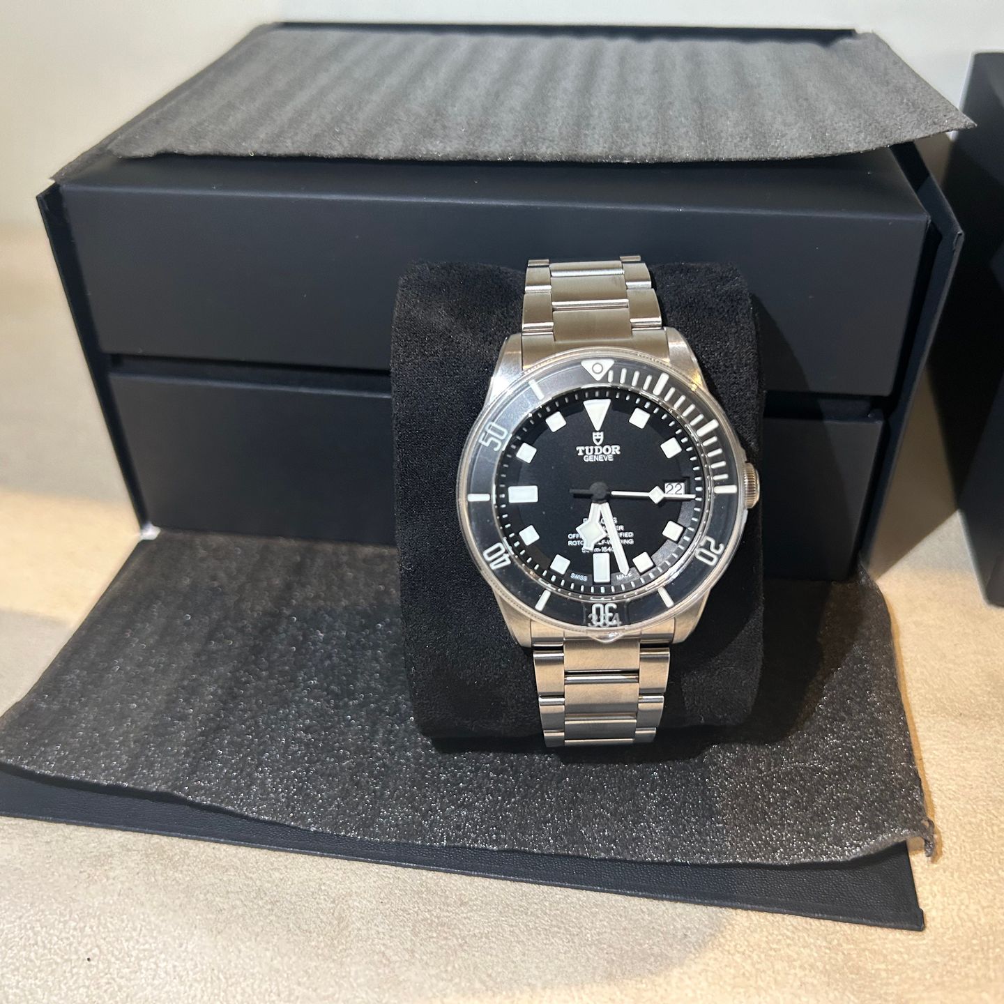 Tudor Pelagos 25600TN (2024) - Zwart wijzerplaat 42mm Titanium (2/8)