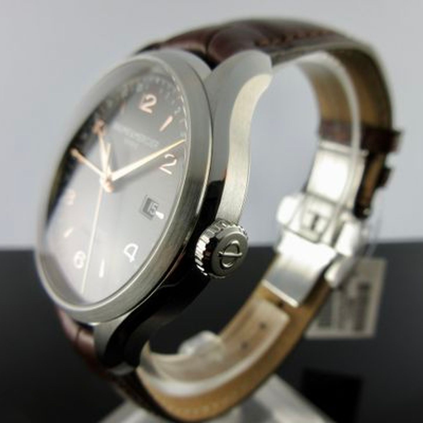 Baume & Mercier Clifton M0A10111 (2025) - Grijs wijzerplaat 43mm Staal (3/8)