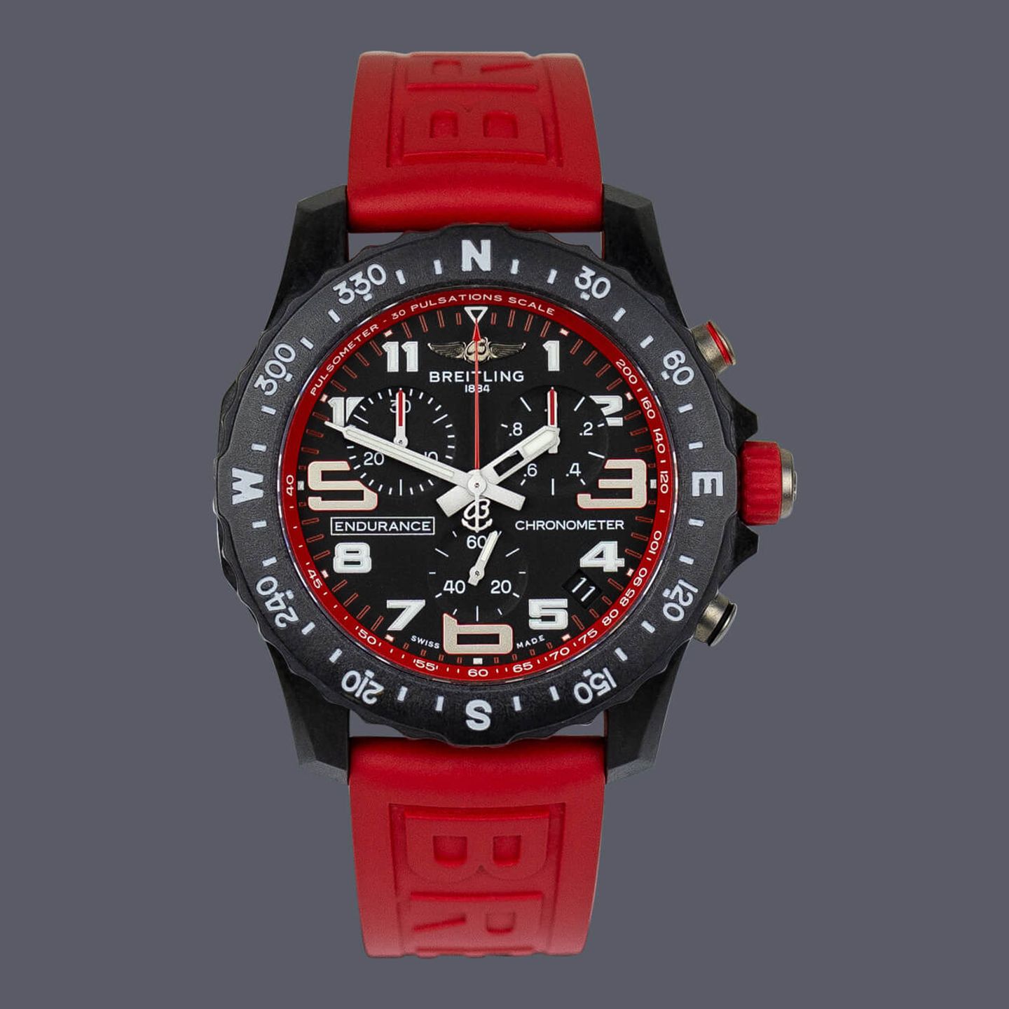Breitling Endurance Pro X82310D91B1S1 (Onbekend (willekeurig serienummer)) - Zwart wijzerplaat 44mm Plastic (1/1)