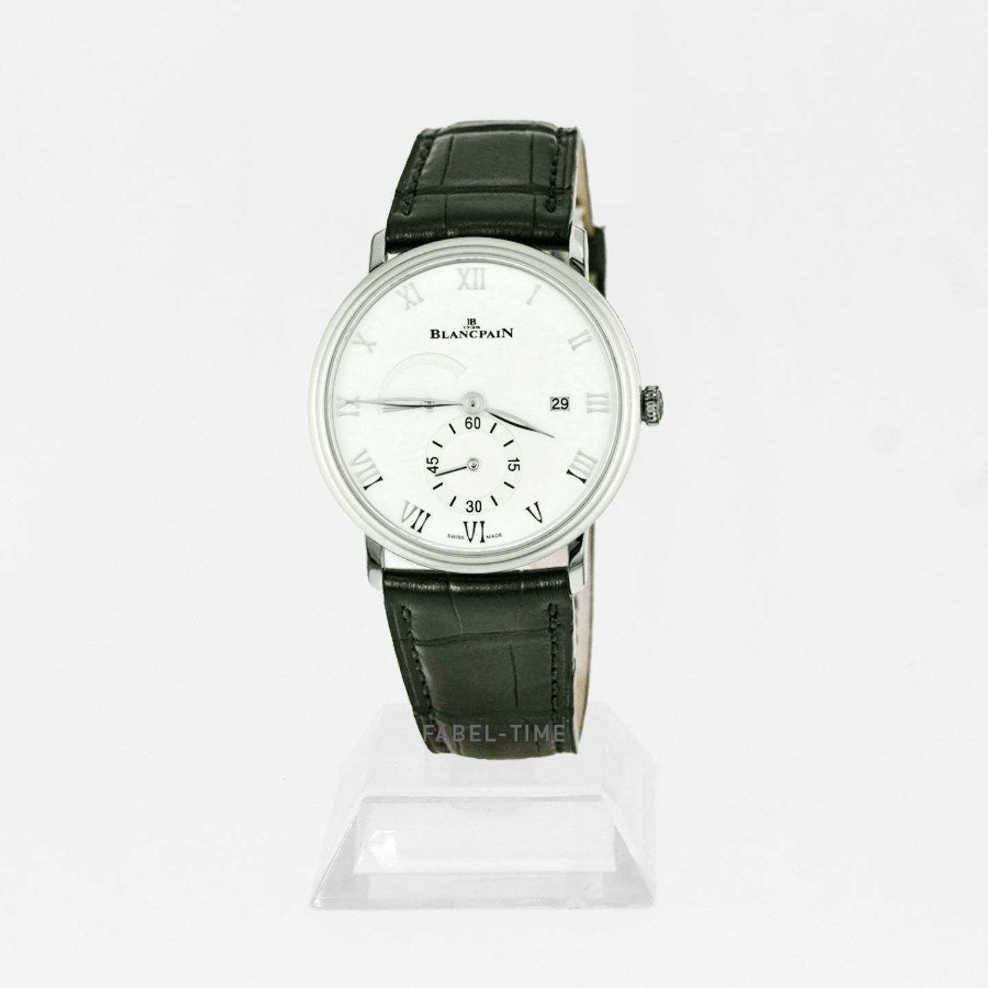 Blancpain Villeret Ultra-Slim 6606A-1127-55B (2024) - Wit wijzerplaat 40mm Staal (1/1)