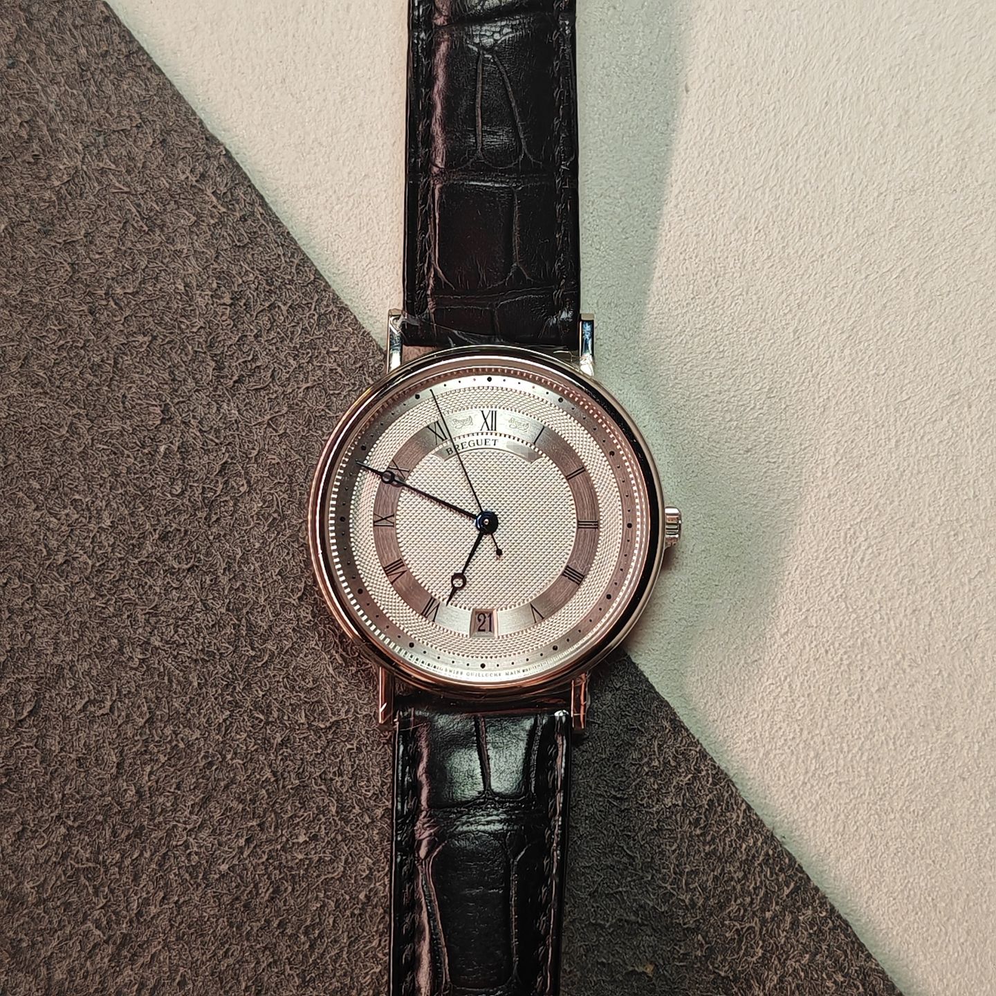 Breguet Classique 5930BB/12/986 (2018) - Silver dial 36 mm White Gold case (1/8)