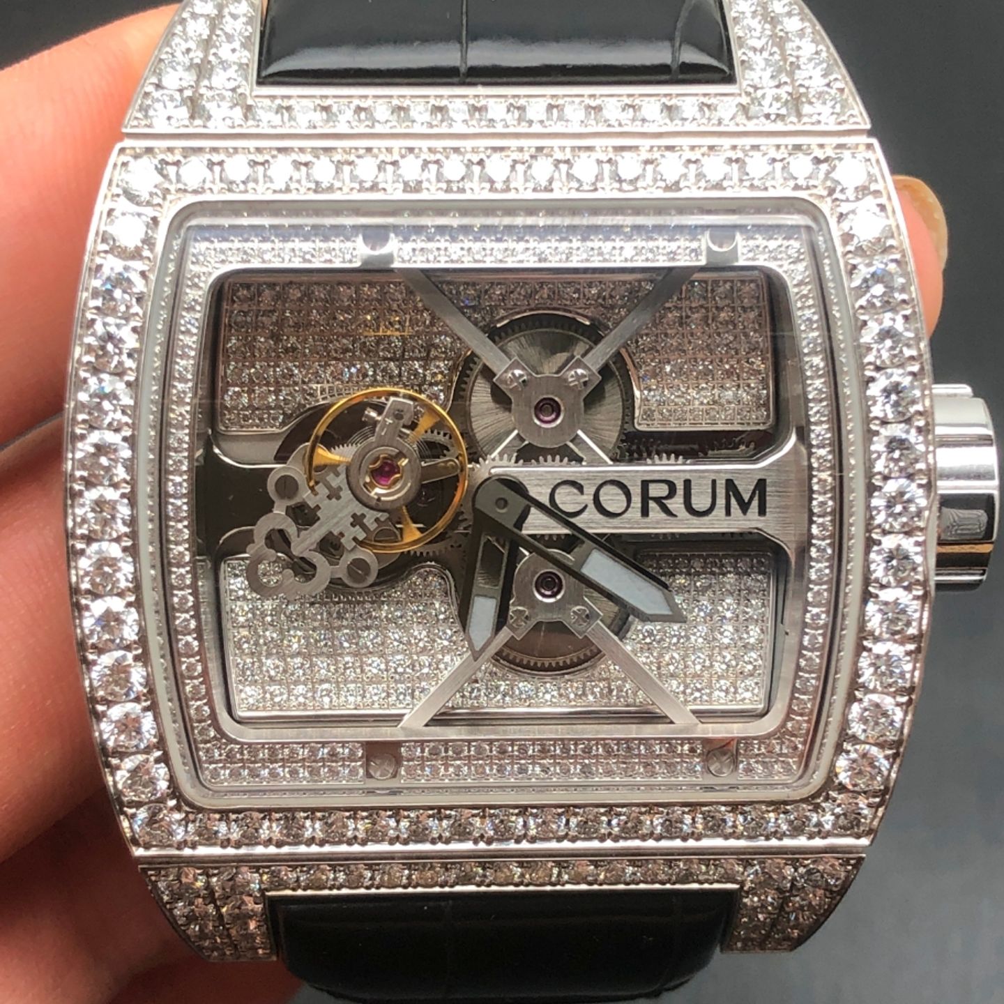 Corum Ti-Bridge 022.715.69-0F01-0000 (Onbekend (willekeurig serienummer)) - Onbekend wijzerplaat Onbekend Onbekend (2/7)