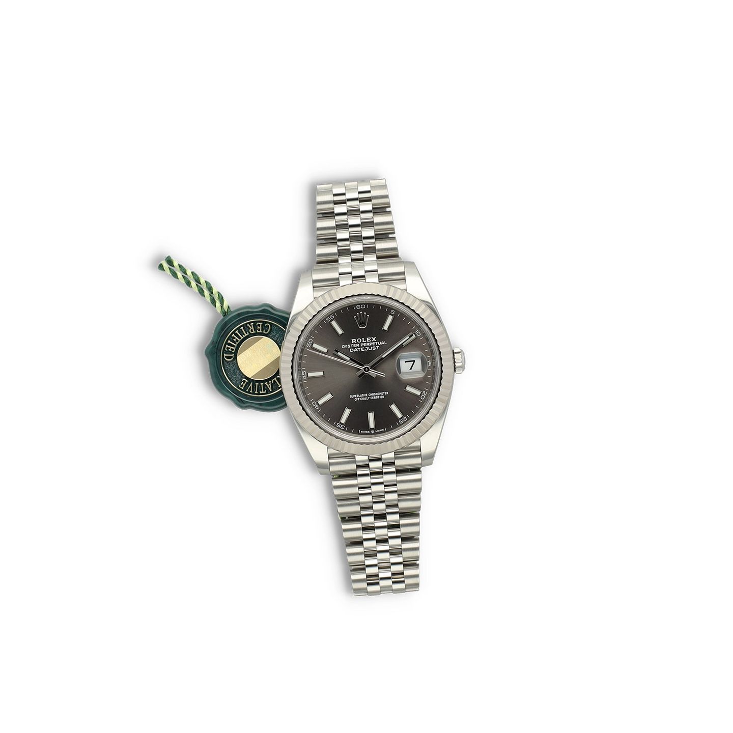 Rolex Datejust 41 126334 (2022) - Grey dial 41 mm Steel case (6/8)