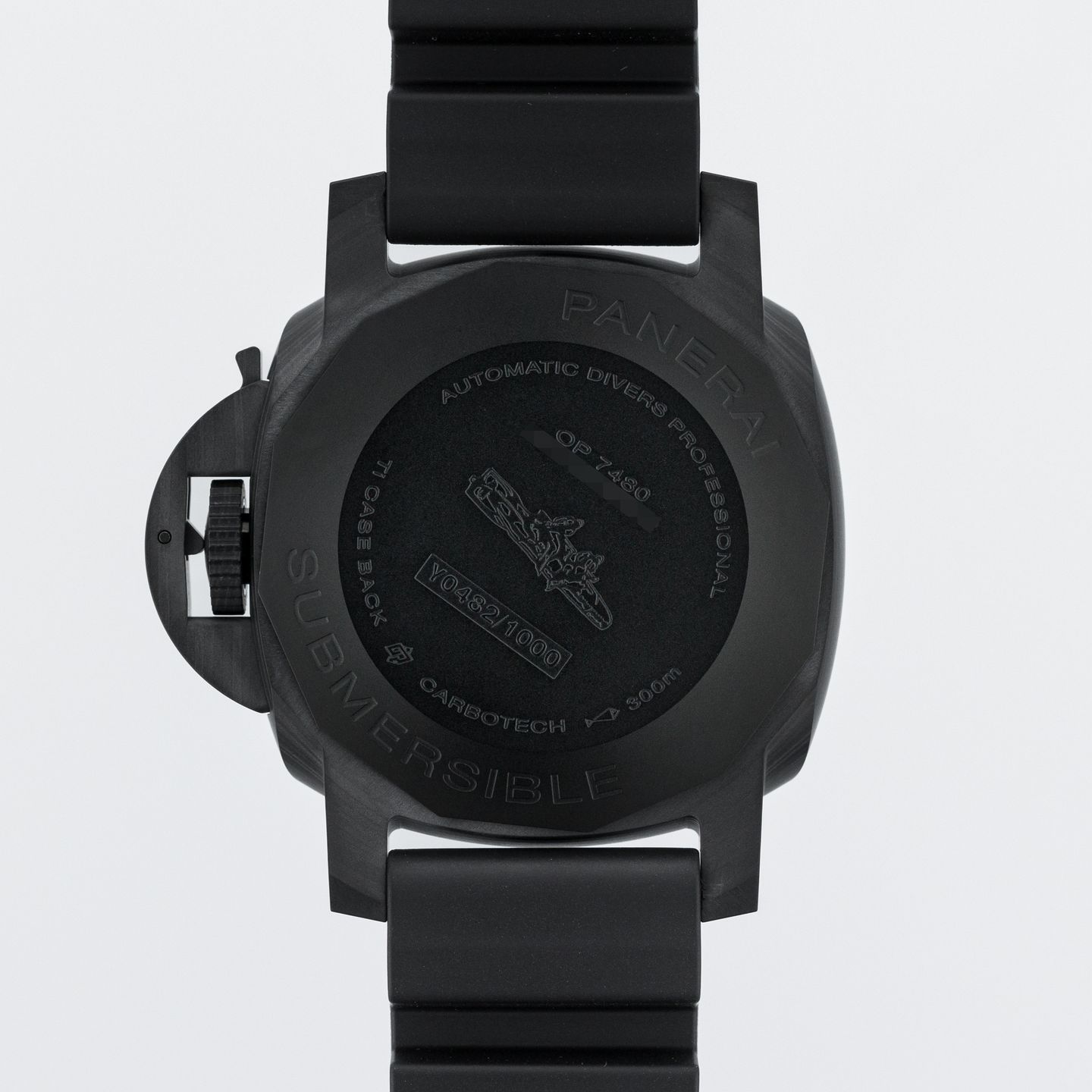 Panerai Luminor Submersible PAM02231 (2023) - Zwart wijzerplaat 42mm Carbon (5/8)