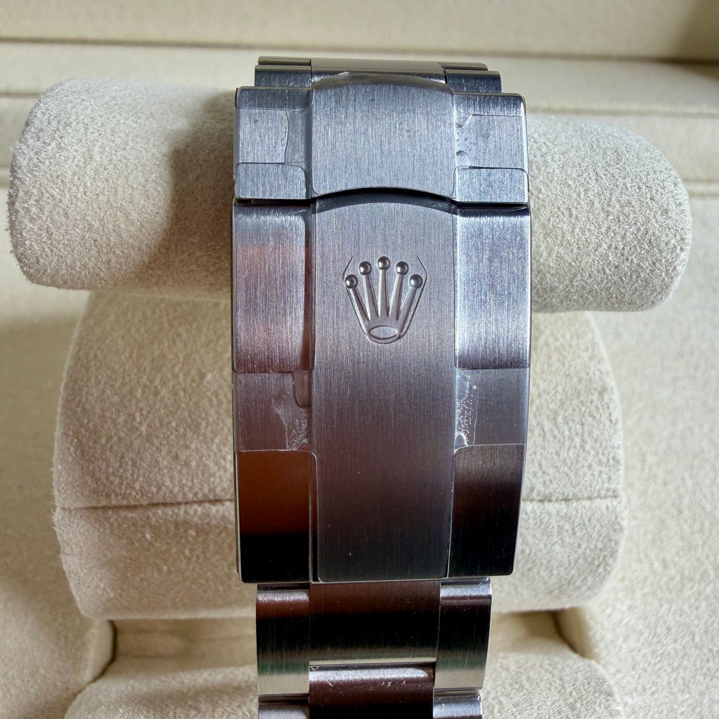 Rolex Oyster Perpetual 41 134300 (2026) - Green dial 41 mm Steel case (6/8)