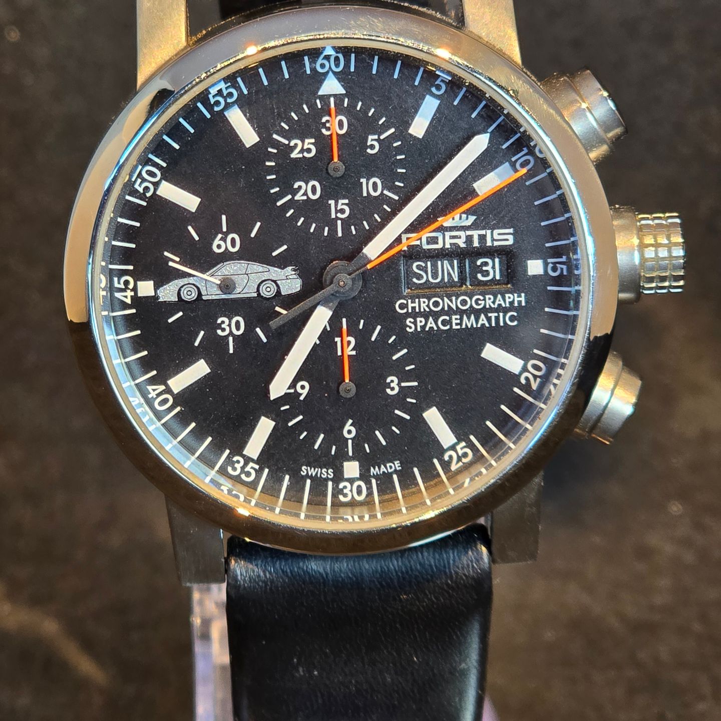 Fortis Unknown 62.5.22.31 (2024) - Black dial 40 mm Steel case (1/8)