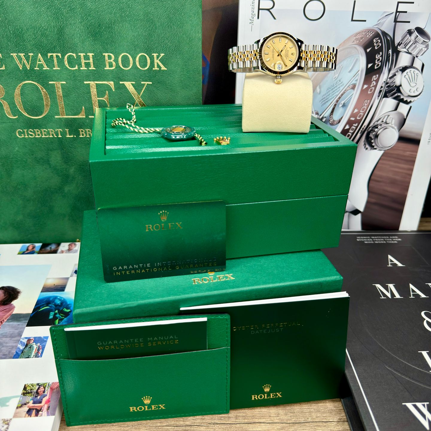 Rolex Datejust 31 278273 (2025) - White dial 37 mm Gold/Steel case (8/8)