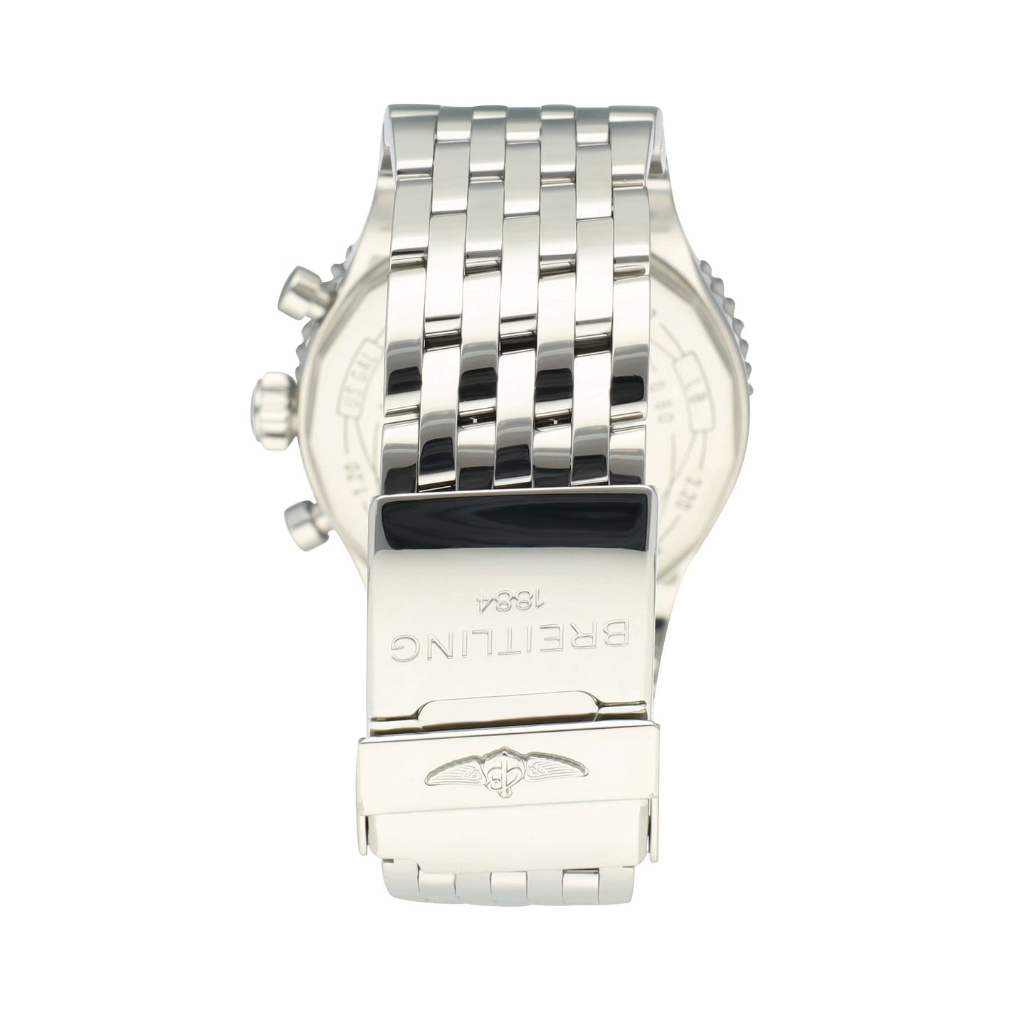 Breitling Montbrillant Légende A23340 (2008) - Zwart wijzerplaat 47mm Staal (5/8)