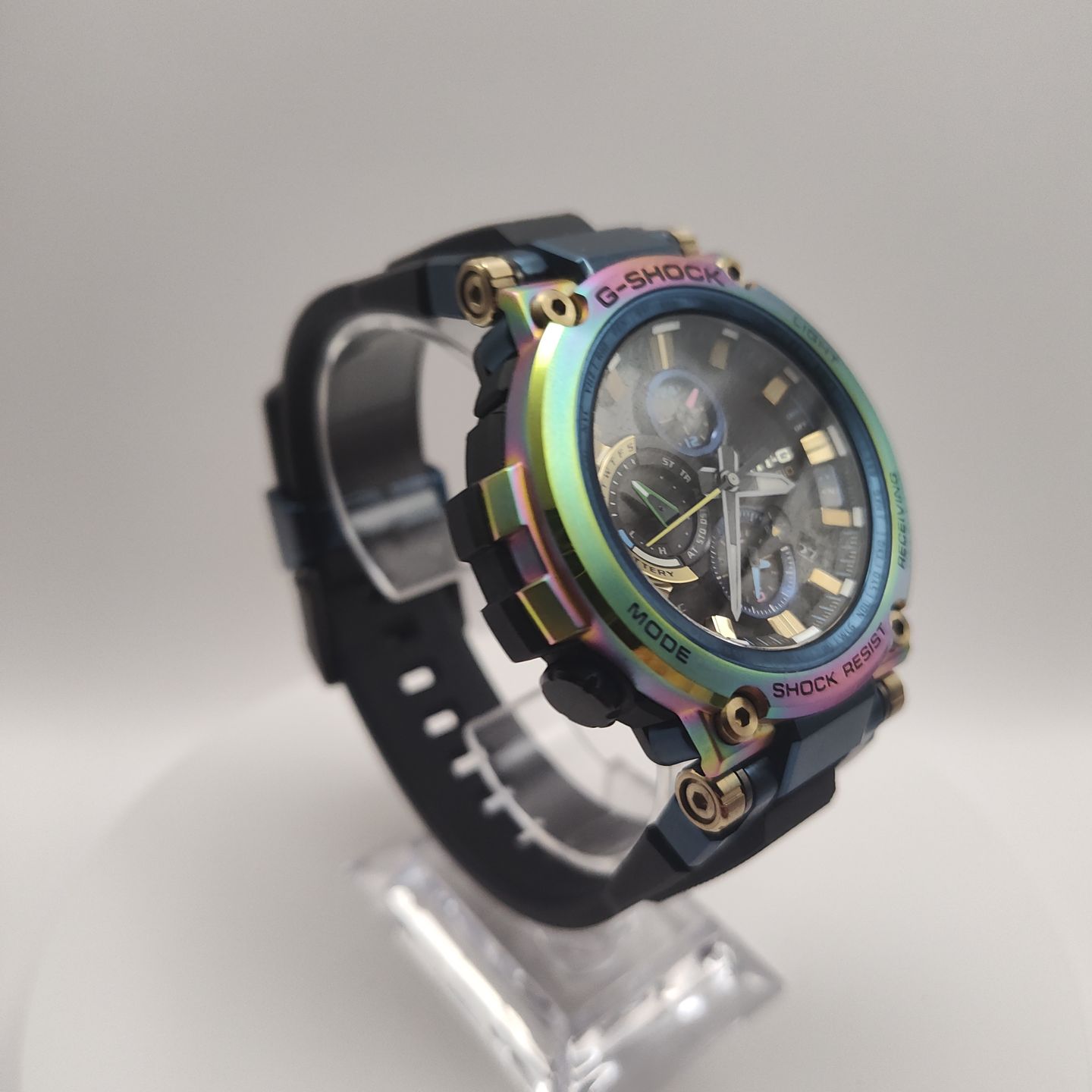 Casio G-Shock MTG-B1000RB-2AJR (2019) - Zwart wijzerplaat 52mm Staal (5/8)