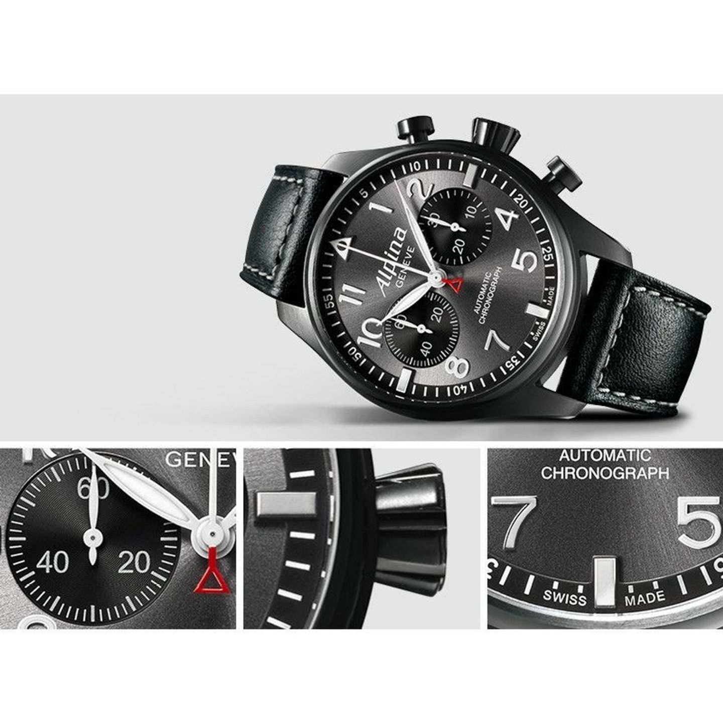 Alpina Startimer Pilot AL-860GB4FBS6 - (2/4)