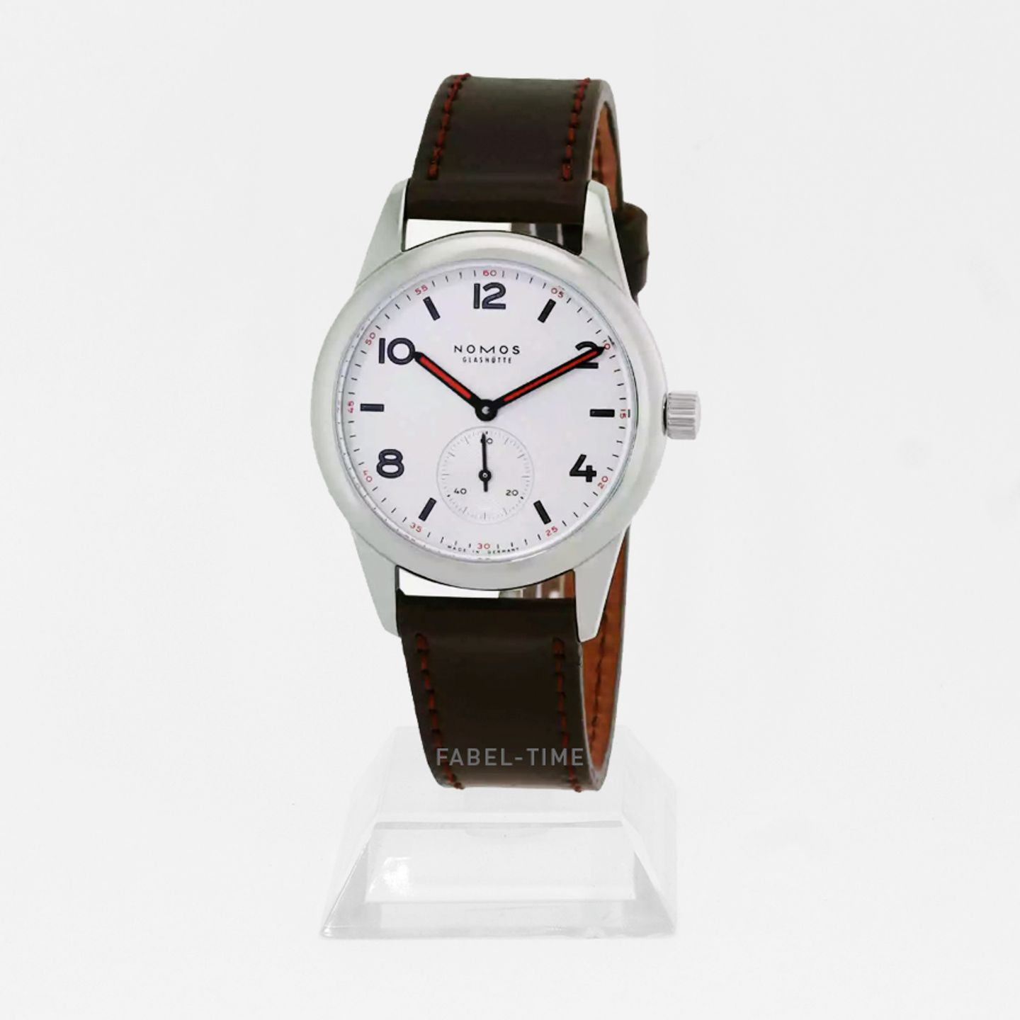 NOMOS Club 701.1 (2024) - Wit wijzerplaat 36mm Staal (1/1)