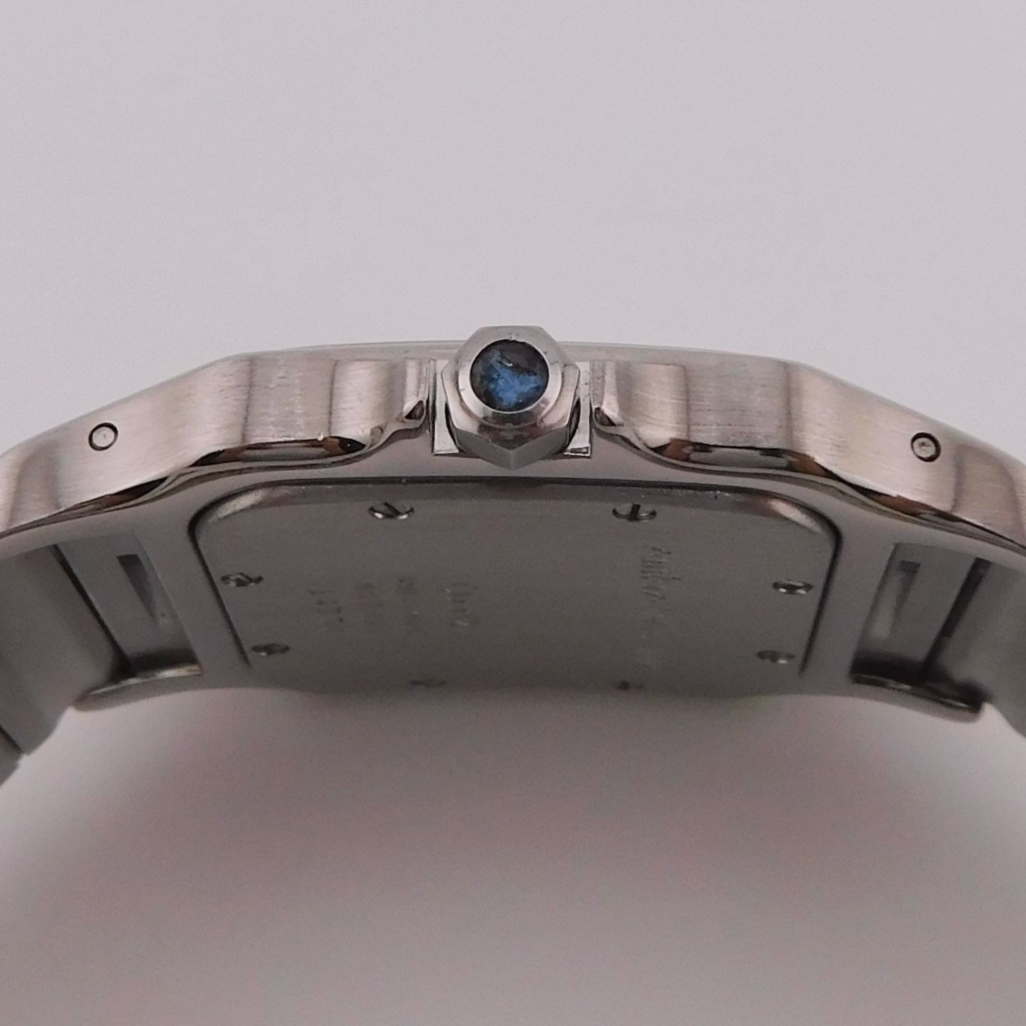 Cartier Santos Galbée 987901 (1993) - White dial 29 mm Steel case (5/6)