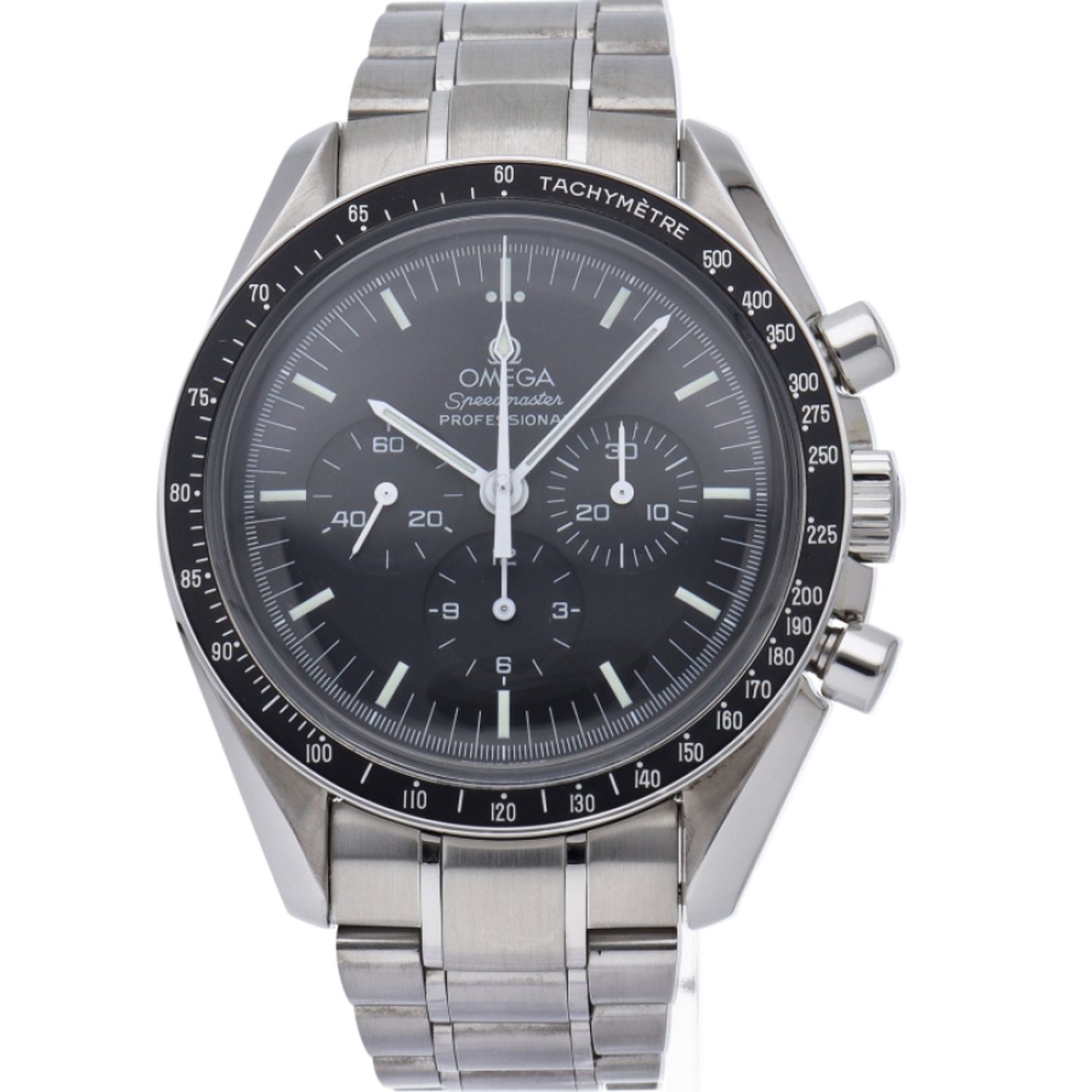 Omega Speedmaster Professional Moonwatch 3570.50.00 (Onbekend (willekeurig serienummer)) - Zwart wijzerplaat 42mm Staal (1/5)