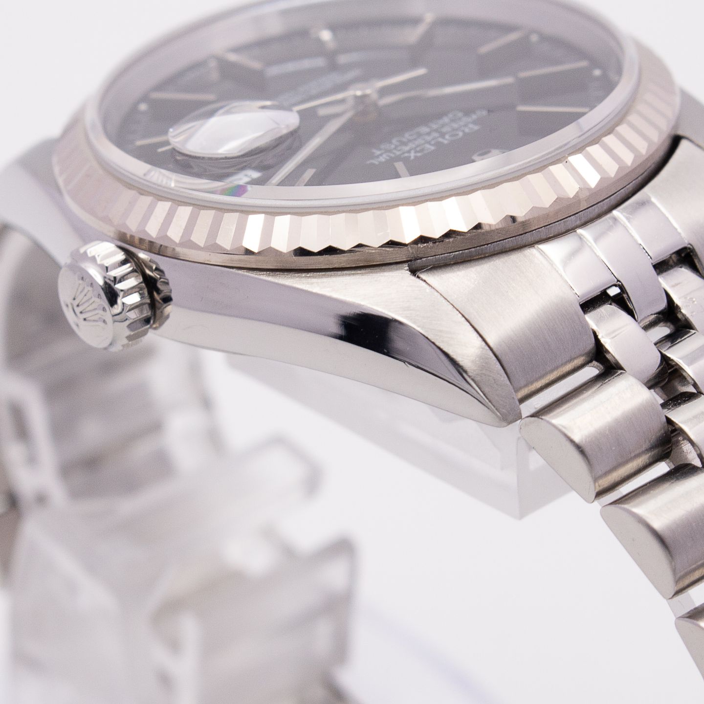 Rolex Datejust 36 16234 (1994) - Zwart wijzerplaat 36mm Staal (5/8)