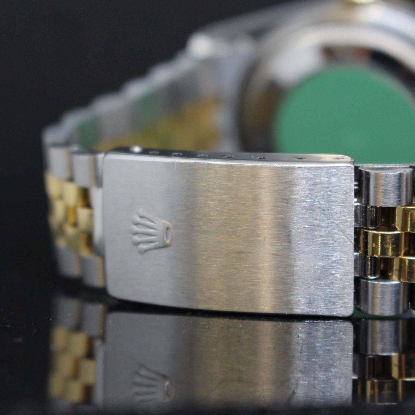 Rolex Datejust 36 16233 (1994) - Diamond dial 36 mm Gold/Steel case (6/6)