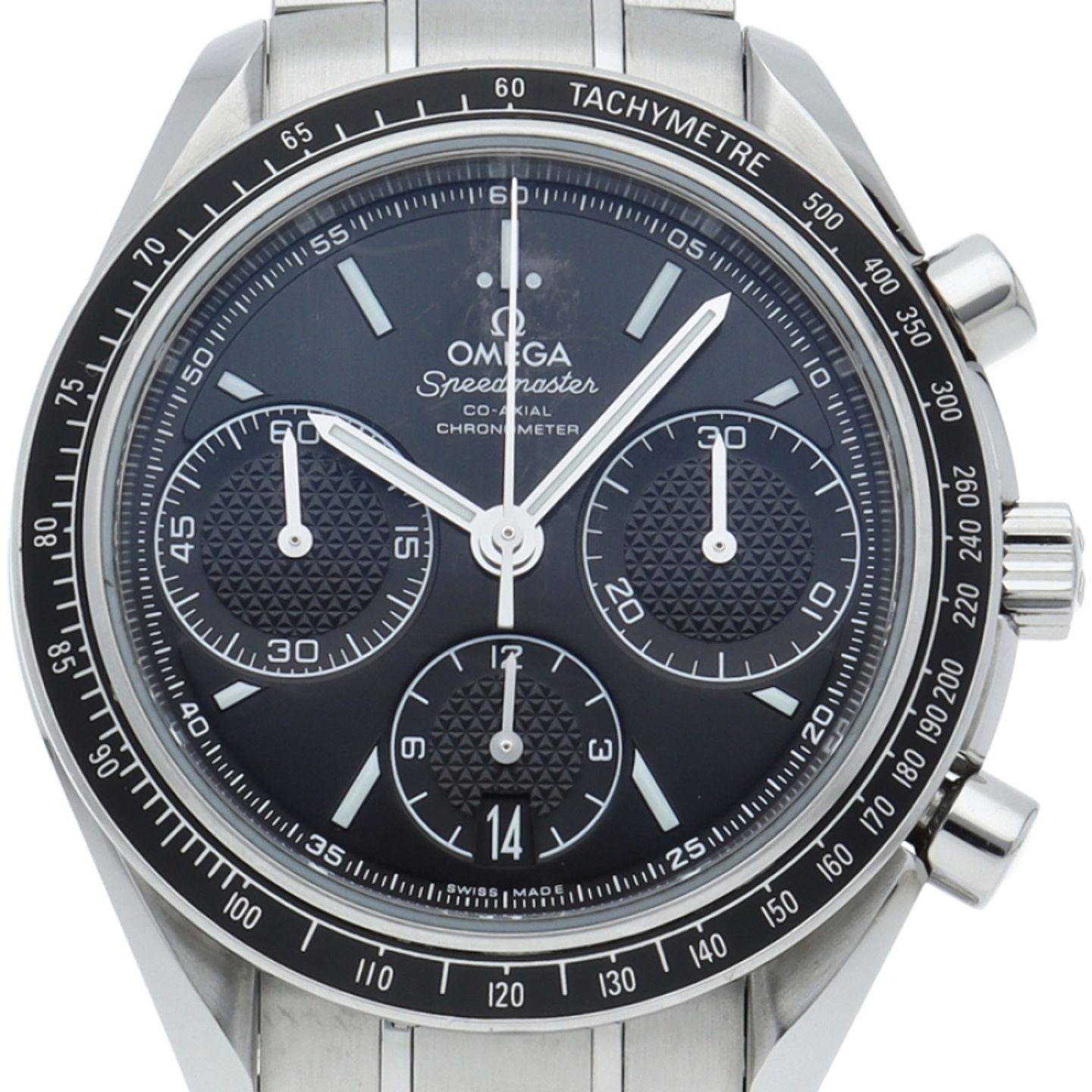 Omega Speedmaster Racing 326.30.40.50.01.001 (2023) - Zwart wijzerplaat 40mm Staal (6/6)