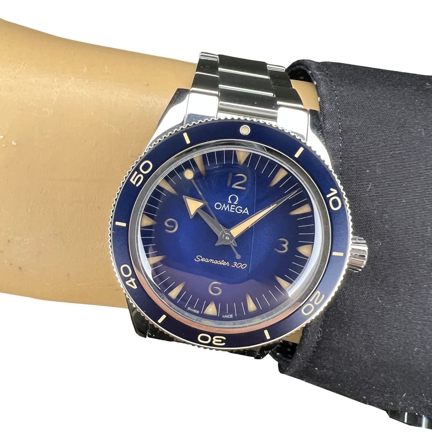 Omega Seamaster 300 234.30.41.21.03.001 (2024) - Blauw wijzerplaat 41mm Staal (8/8)