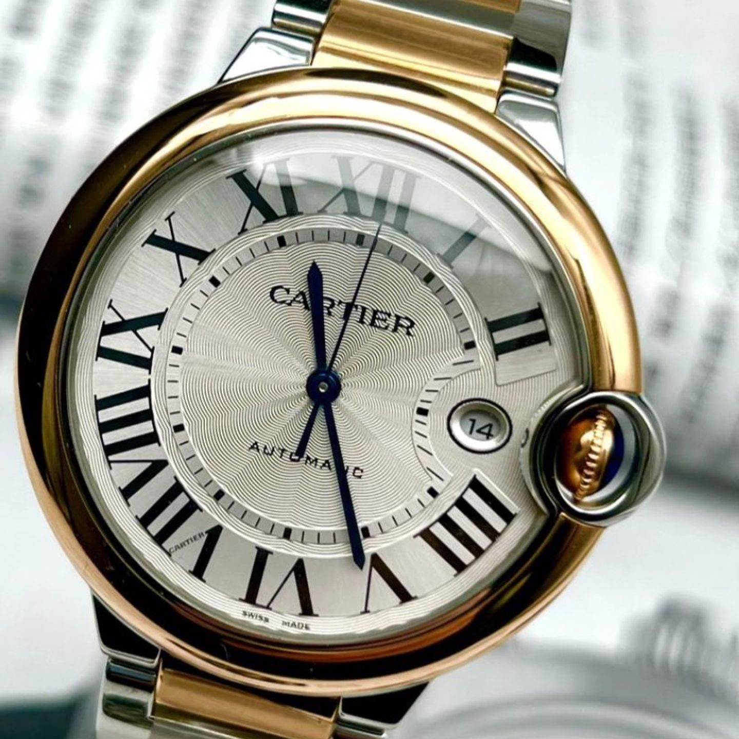 Cartier Ballon Bleu 42mm W2BB0039 - (4/4)
