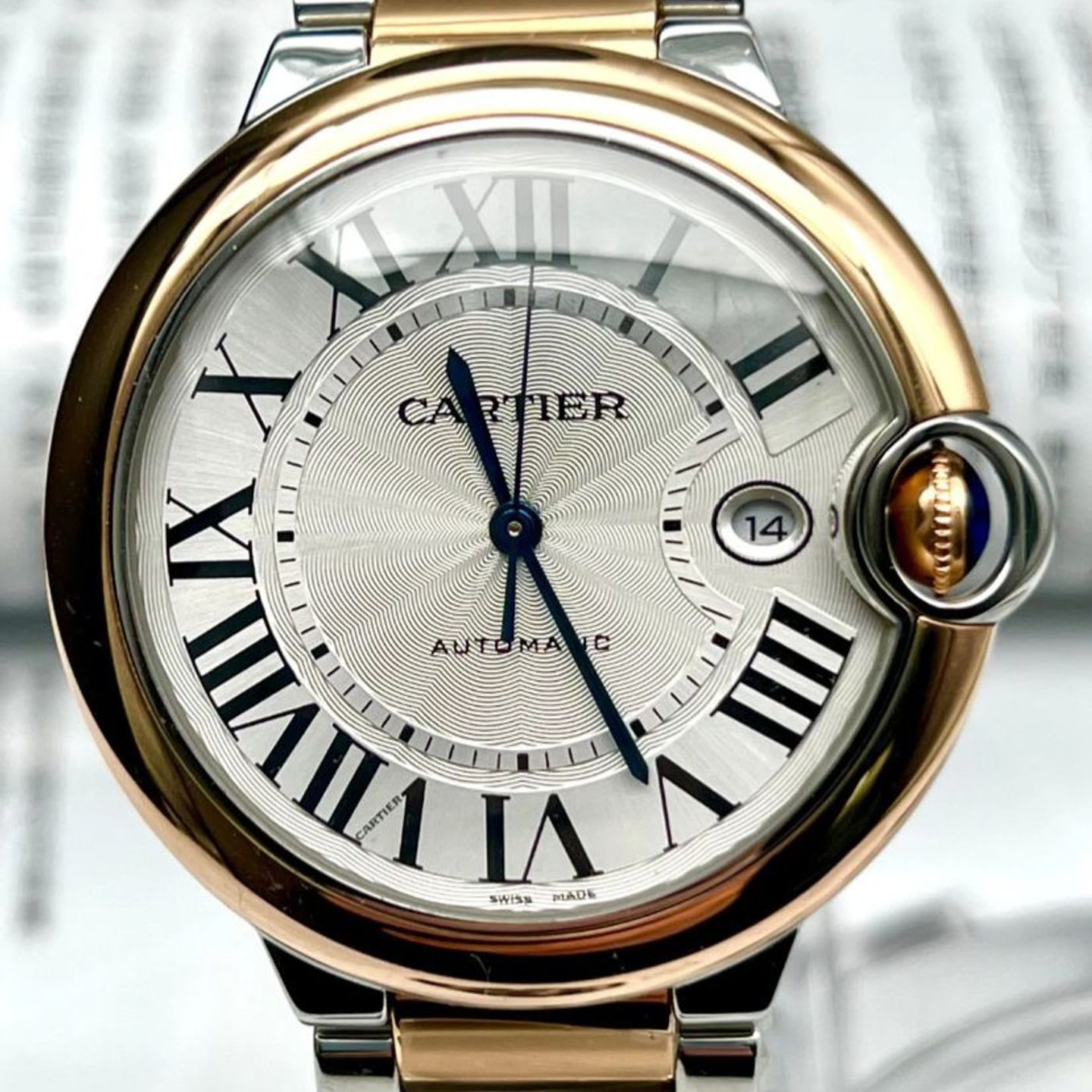 Cartier Ballon Bleu 42mm W2BB0039 - (3/4)