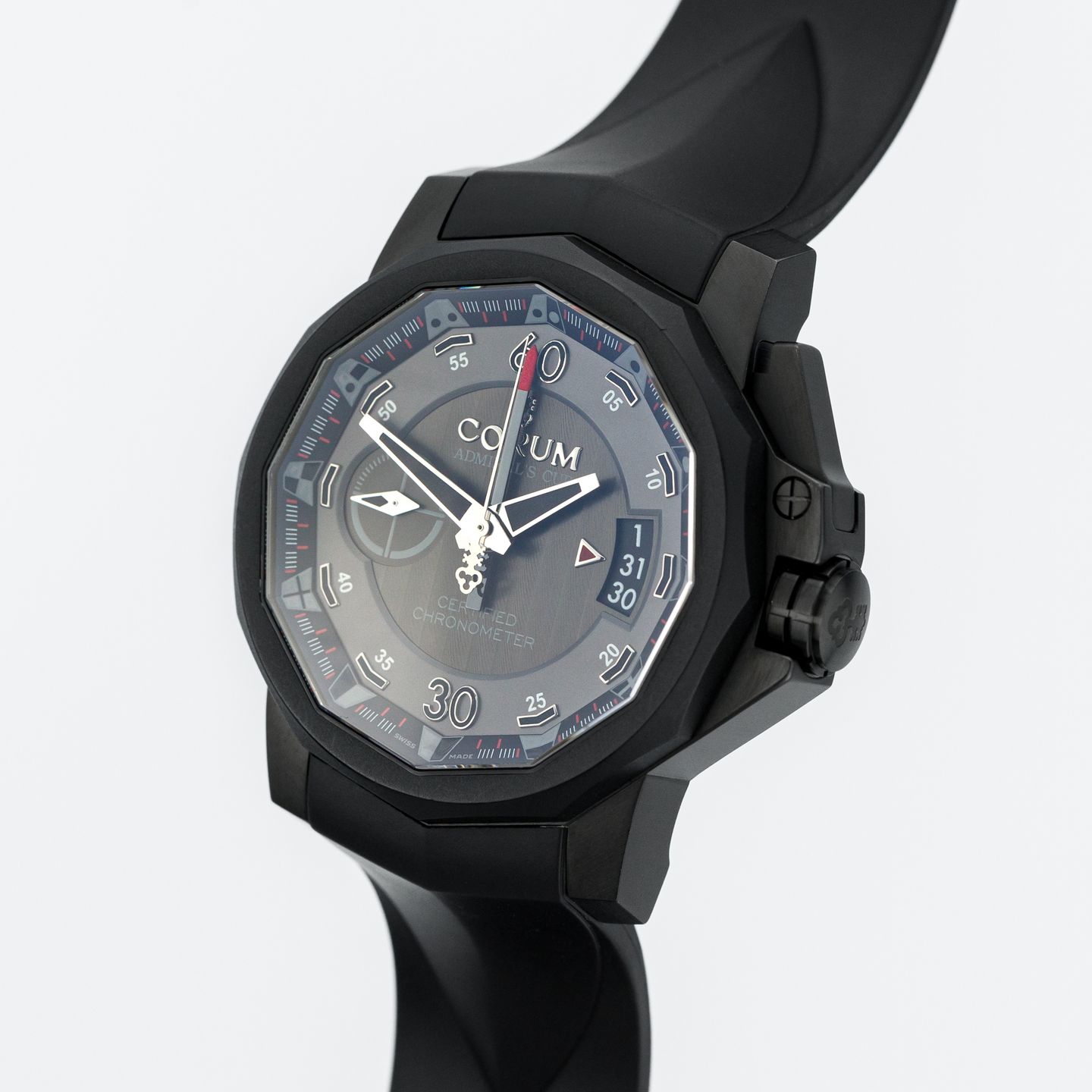 Corum Admiral's Cup 961.101.94.F371.AN12 (Unknown (random serial)) - Black dial 44 mm Titanium case (2/7)