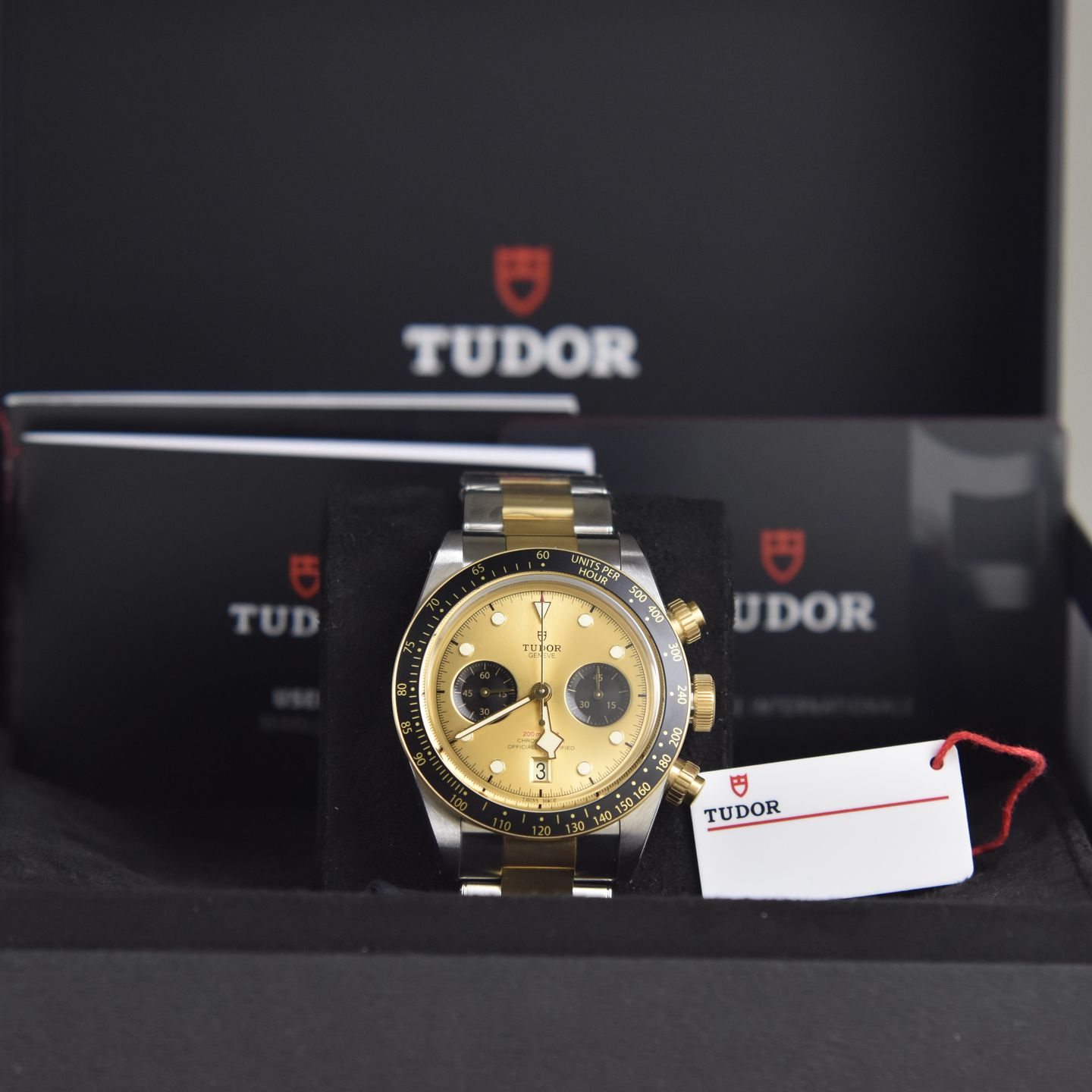 Tudor Black Bay Chrono 79363N (2025) - Champagne wijzerplaat 41mm Goud/Staal (6/6)