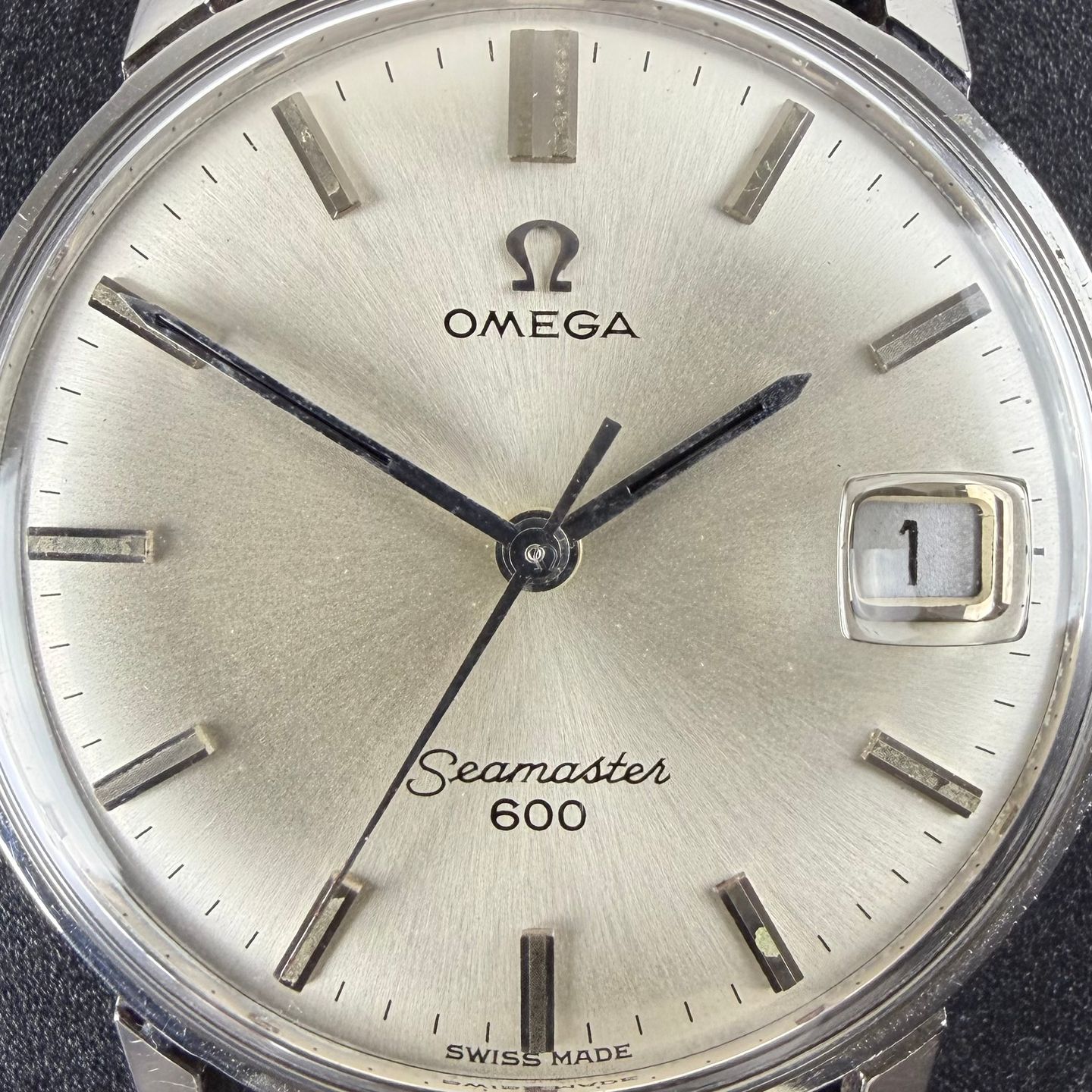 Omega Seamaster 136.011 (1966) - Wit wijzerplaat 34mm Staal (8/8)