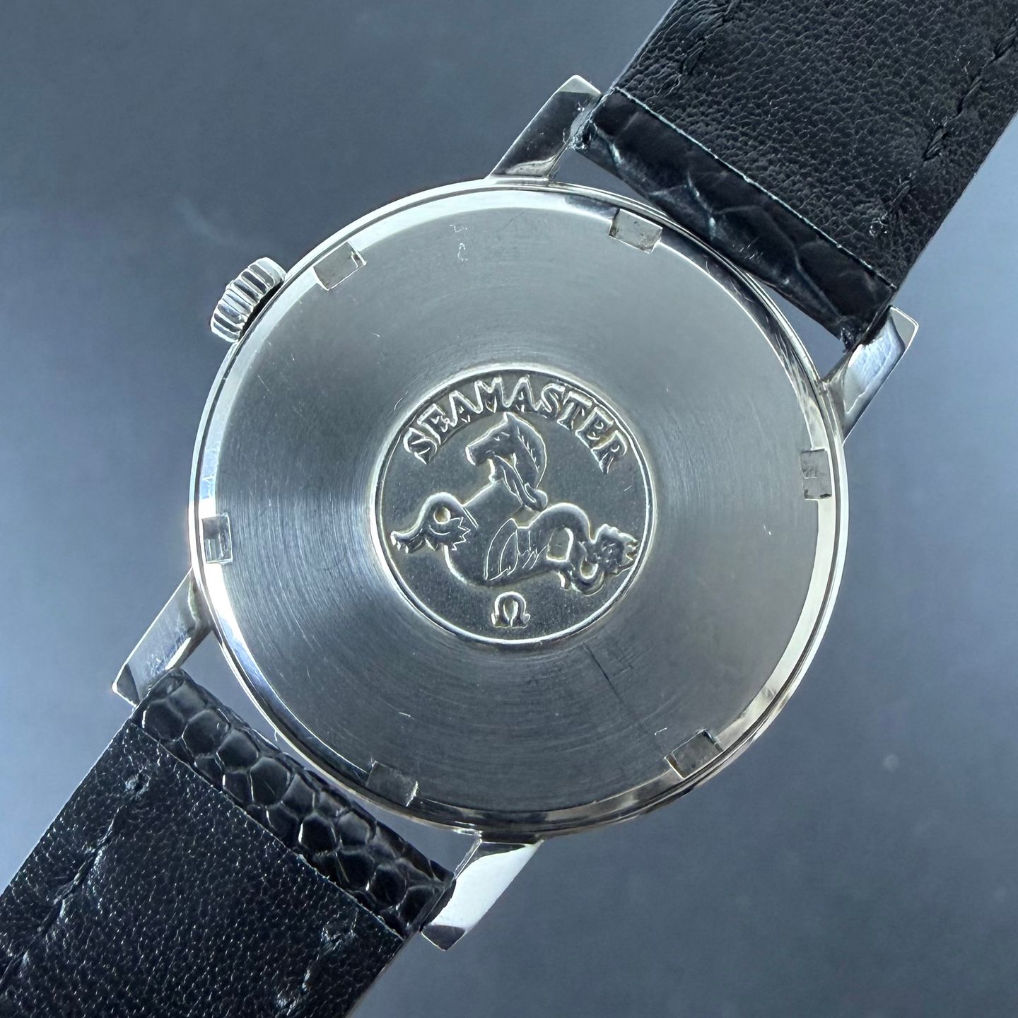 Omega Seamaster 136.011 (1966) - Wit wijzerplaat 34mm Staal (3/8)