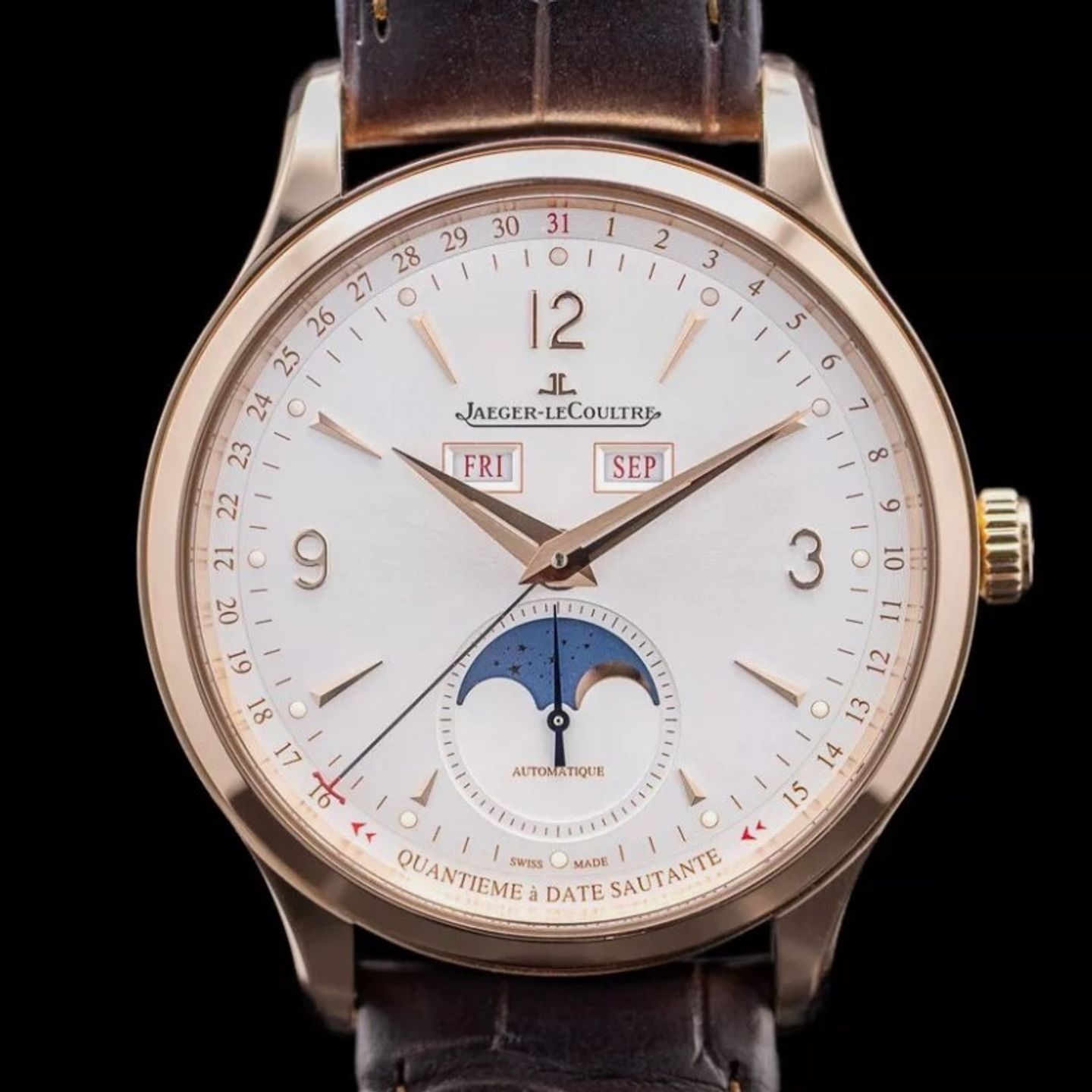 Jaeger-LeCoultre Master Calendar Q4142520 (2024) - Zilver wijzerplaat 40mm Roségoud (1/1)