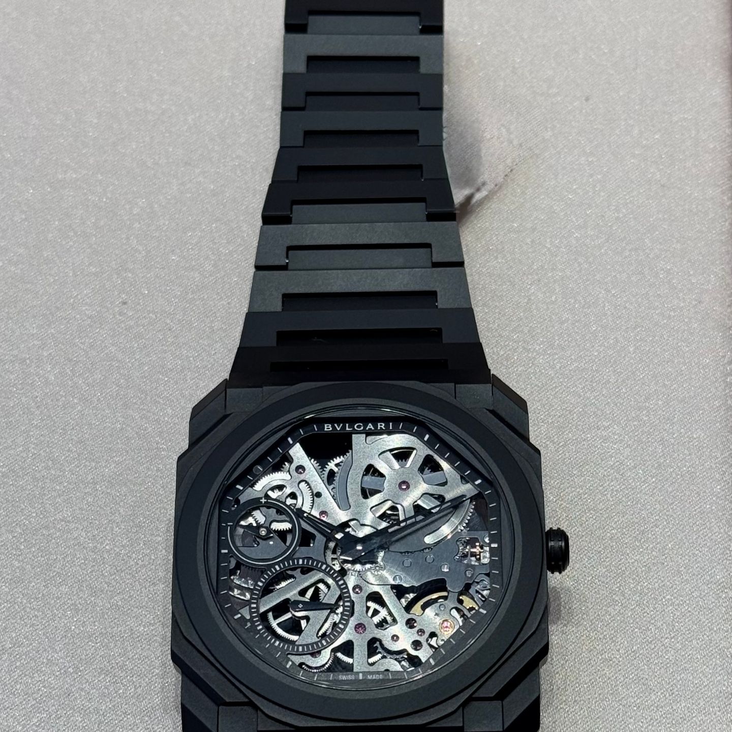 Bulgari Octo 103126 (2025) - Transparant wijzerplaat 40mm Keramiek (1/1)