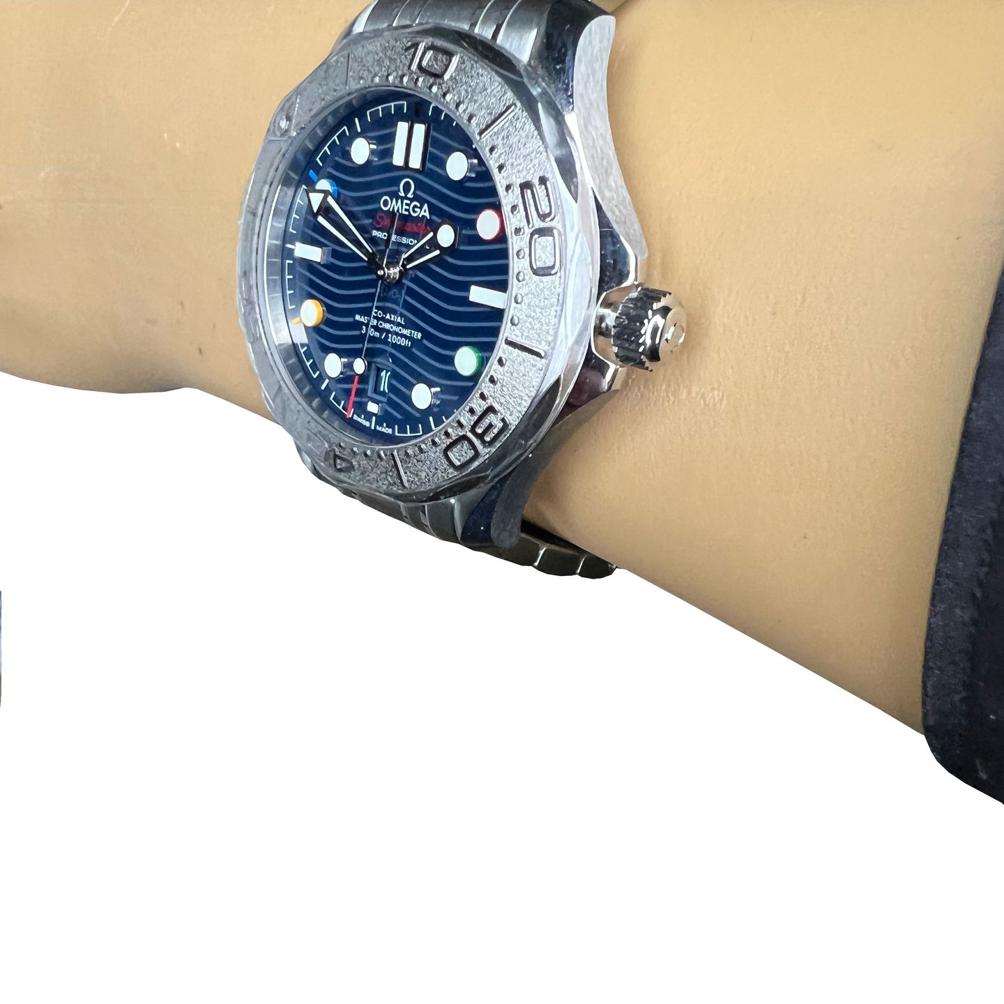 Omega Seamaster Diver 300 M 522.30.42.20.03.001 (2021) - Blue dial 42 mm Steel case (4/8)