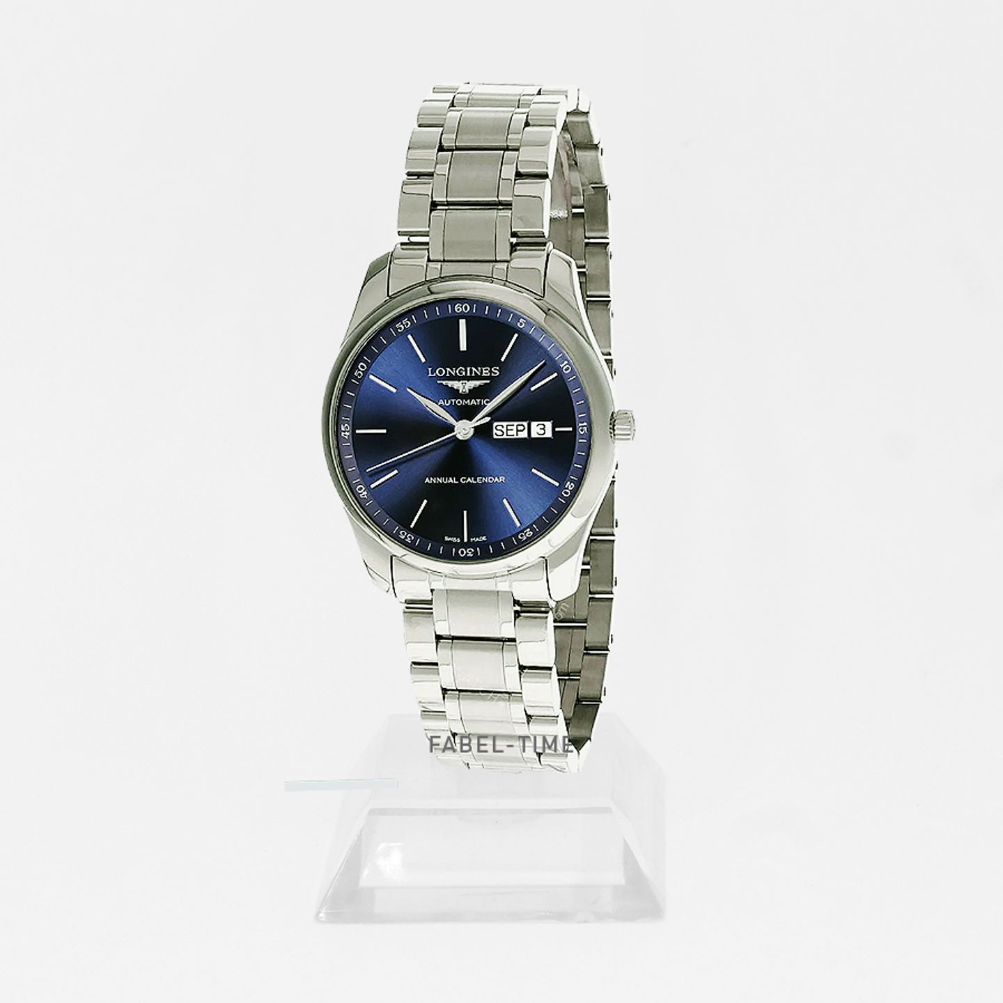 Longines Master Collection L2.910.4.92.6 (2024) - Blauw wijzerplaat 40mm Staal (1/1)