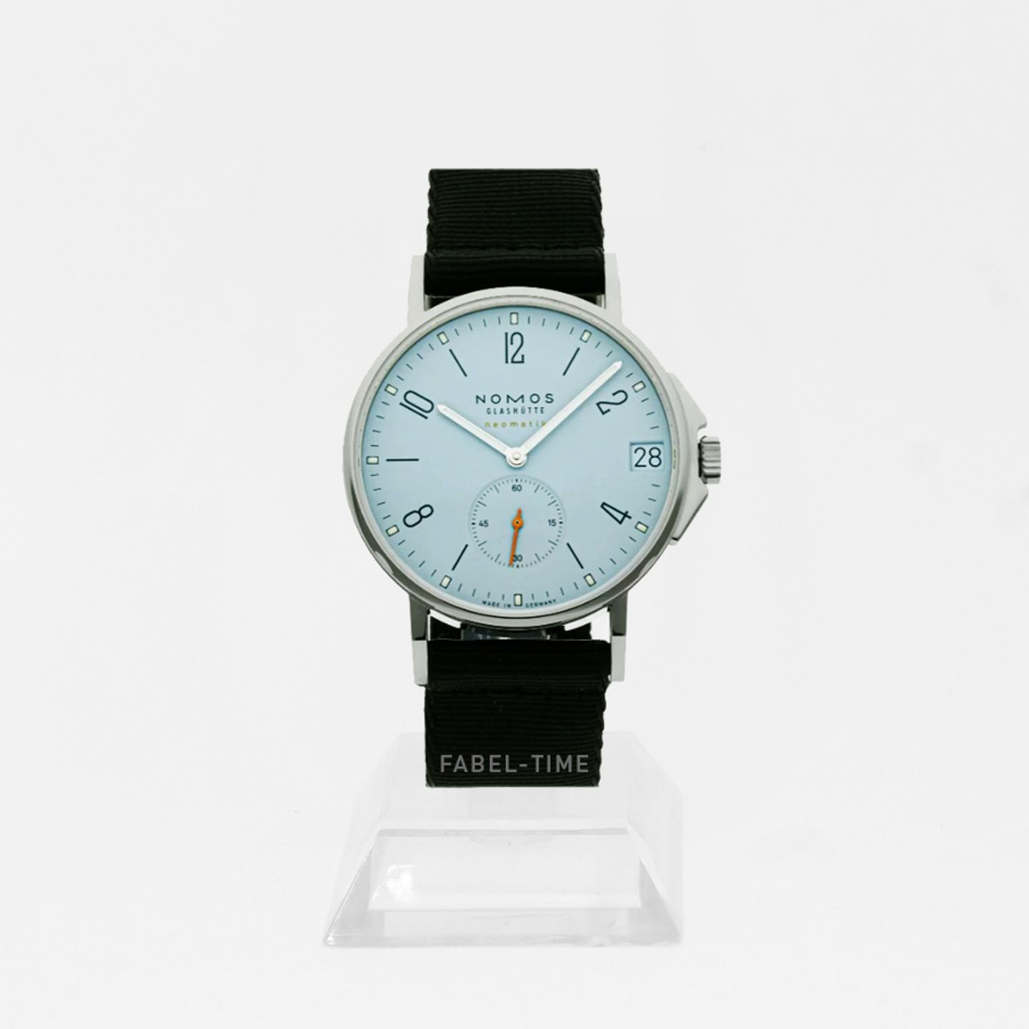 NOMOS Ahoi Neomatik 526 (2024) - Blauw wijzerplaat 39mm Staal (1/1)