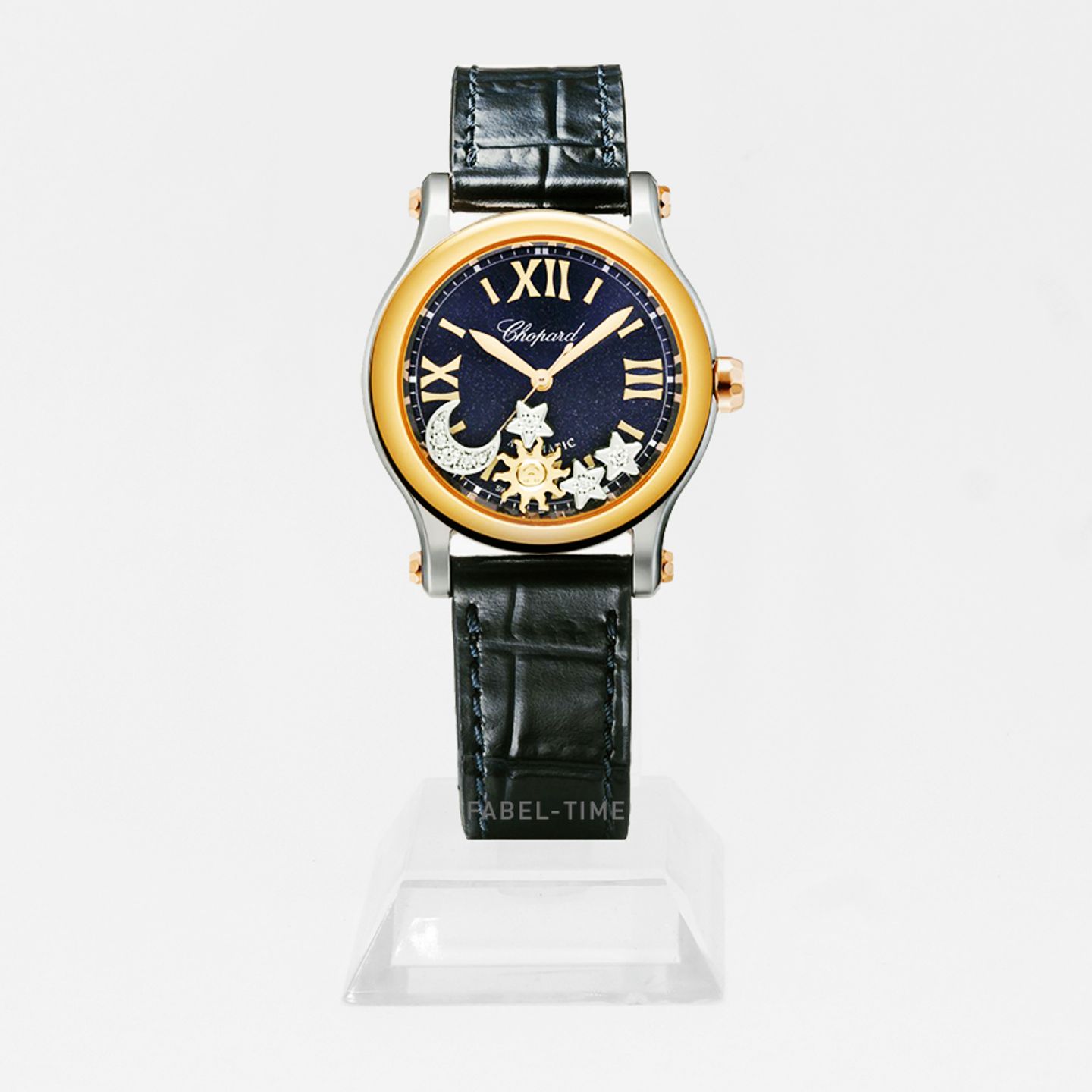 Chopard Happy Sport 278573-6027 (2024) - Blue dial 30 mm Gold/Steel case (1/1)