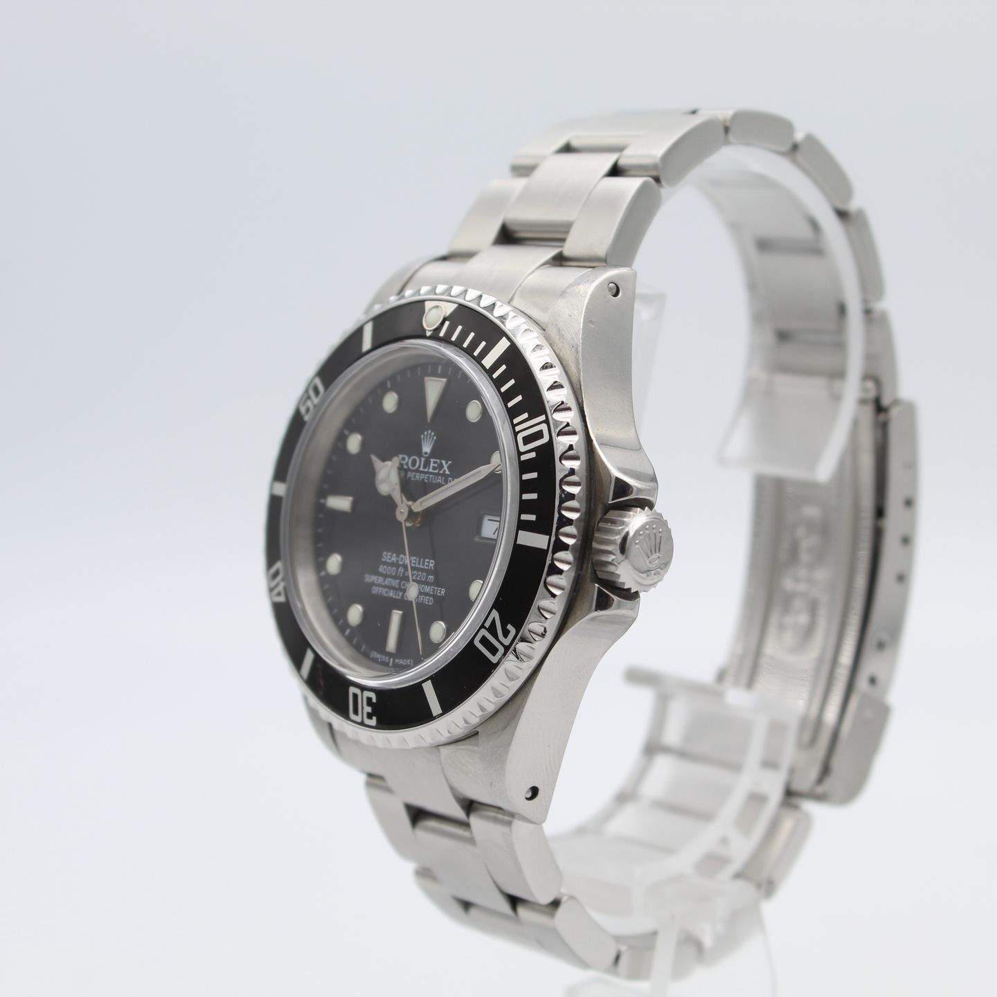 Rolex Sea-Dweller 4000 16600 (1987) - Black dial 40 mm Steel case (3/8)