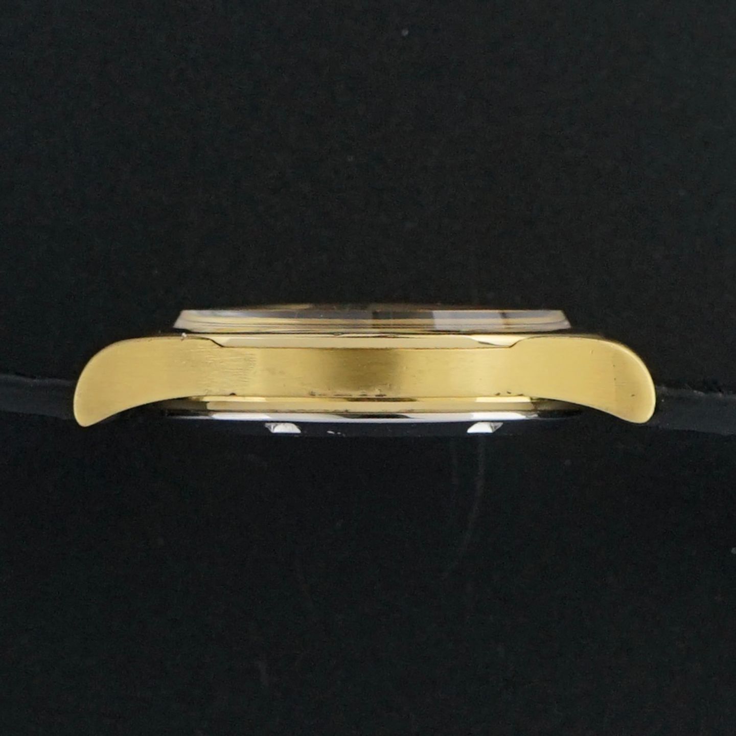 Omega Genève 166.0168 (1974) - Gold dial 36 mm Gold/Steel case (5/8)