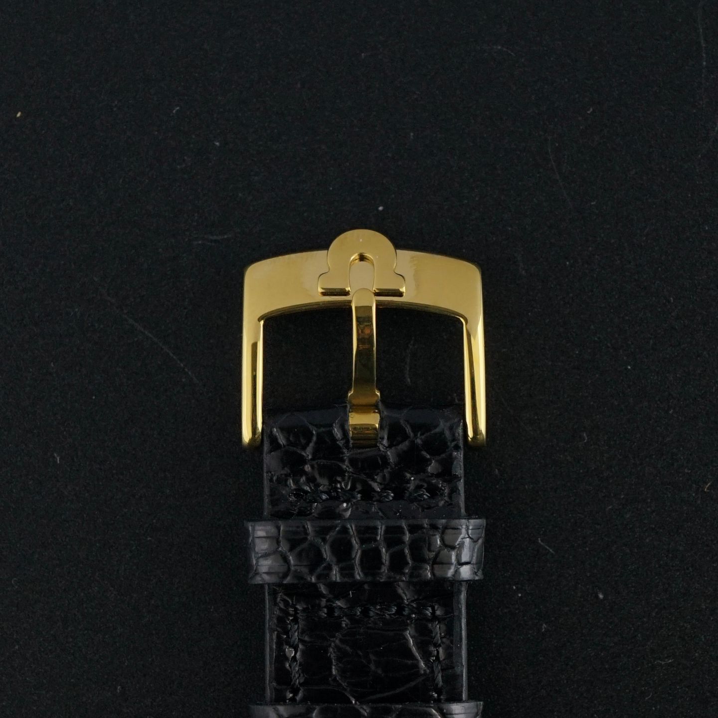 Omega Genève 166.0168 (1974) - Gold dial 36 mm Gold/Steel case (7/8)