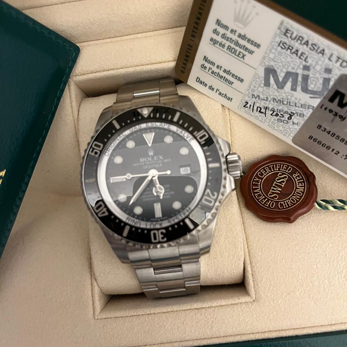 Rolex Sea-Dweller Deepsea 116660 (2008) - Black dial 44 mm Steel case (3/5)