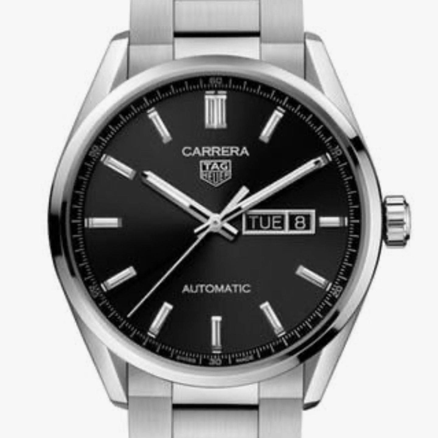 TAG Heuer Carrera Calibre 5 WBN2010.BA0640 (2024) - Black dial 41 mm Steel case (1/1)