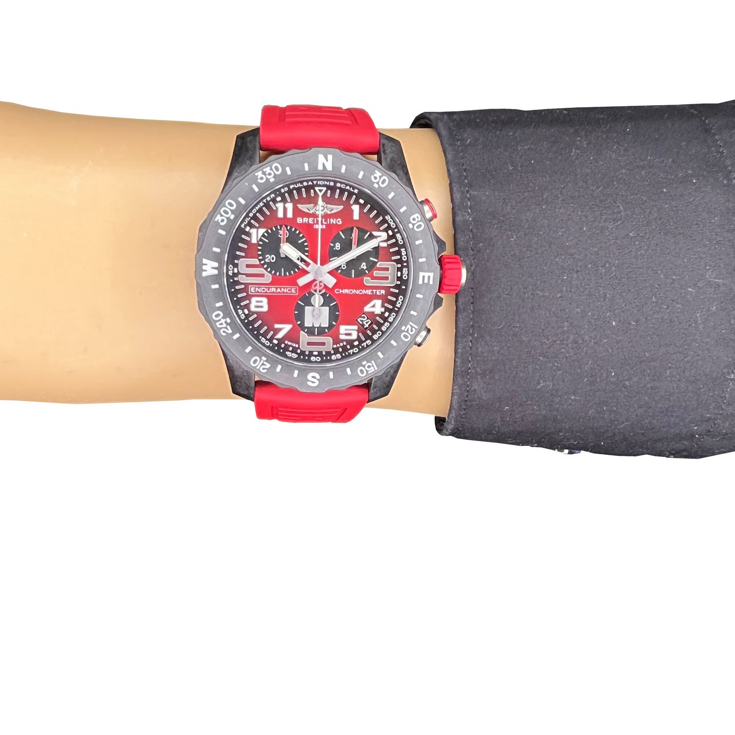 Breitling Endurance Pro X823109A1K1S1 (2024) - Rood wijzerplaat 44mm Plastic (7/8)