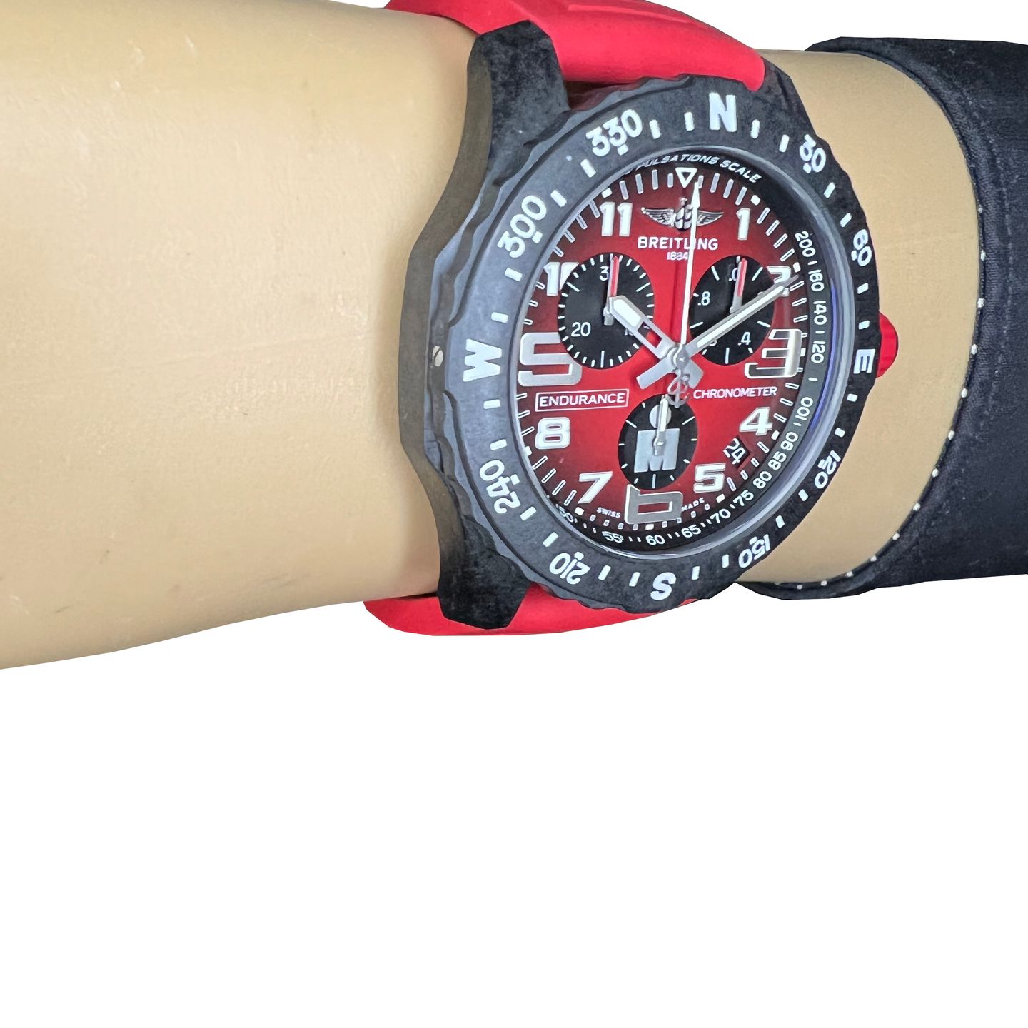 Breitling Endurance Pro X823109A1K1S1 (2024) - Rood wijzerplaat 44mm Plastic (4/8)