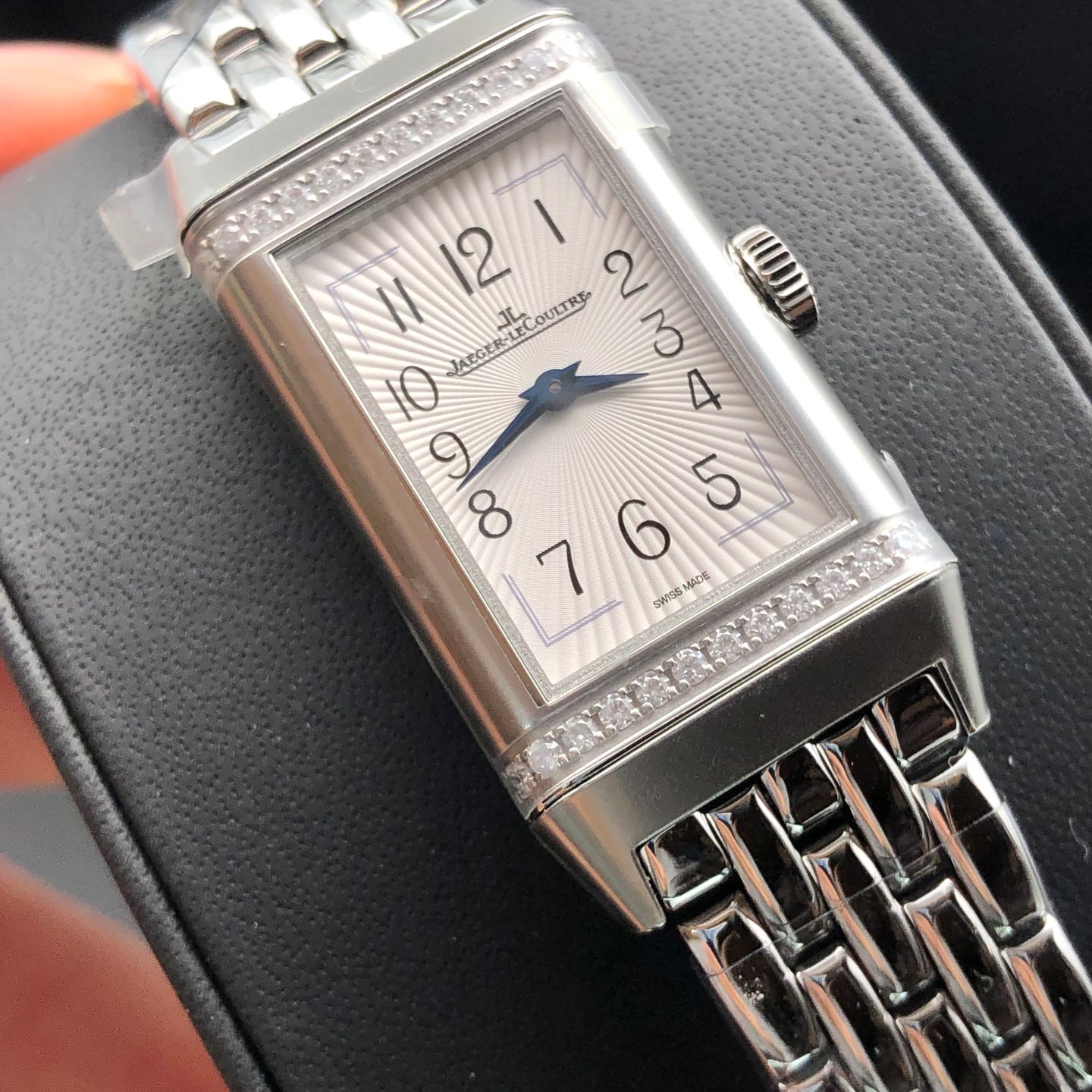 Jaeger-LeCoultre Reverso Q3288120 (2023) - White dial 20 mm Steel case (8/8)
