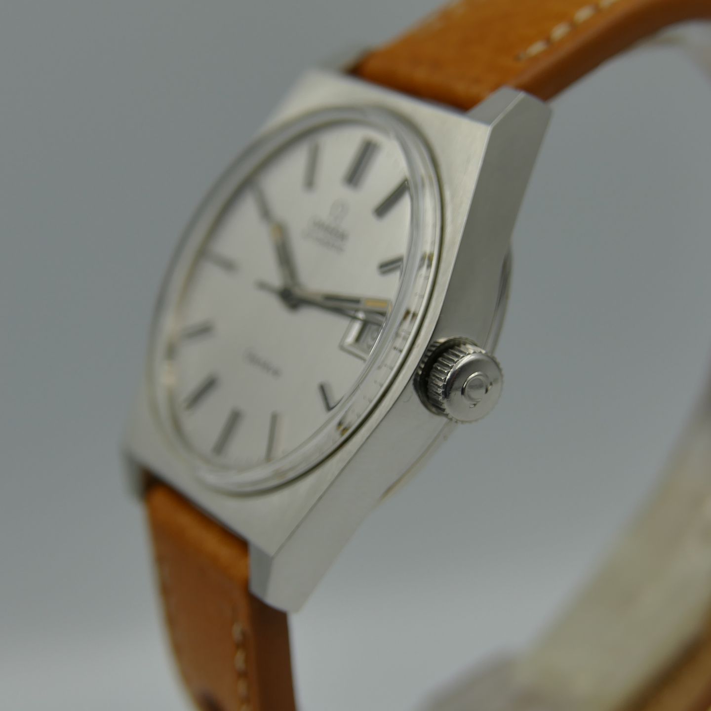 Omega Vintage 70's vintage watch mens Omega Geneve ref 166.0118 automatic cal. 1481 - (3/8)