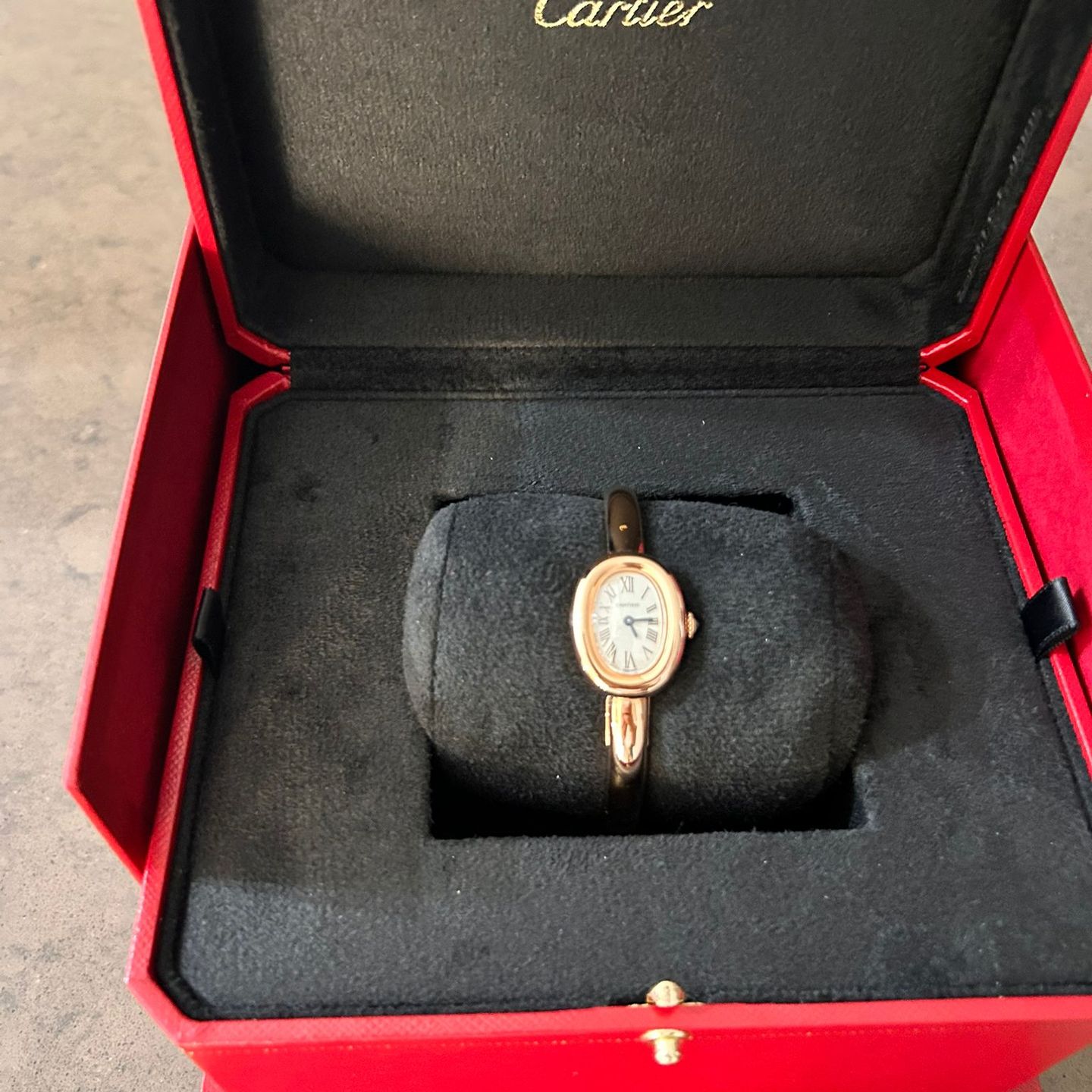 Cartier Baignoire WGBA0048 (2025) - Silver dial Unknown Rose Gold case (2/6)