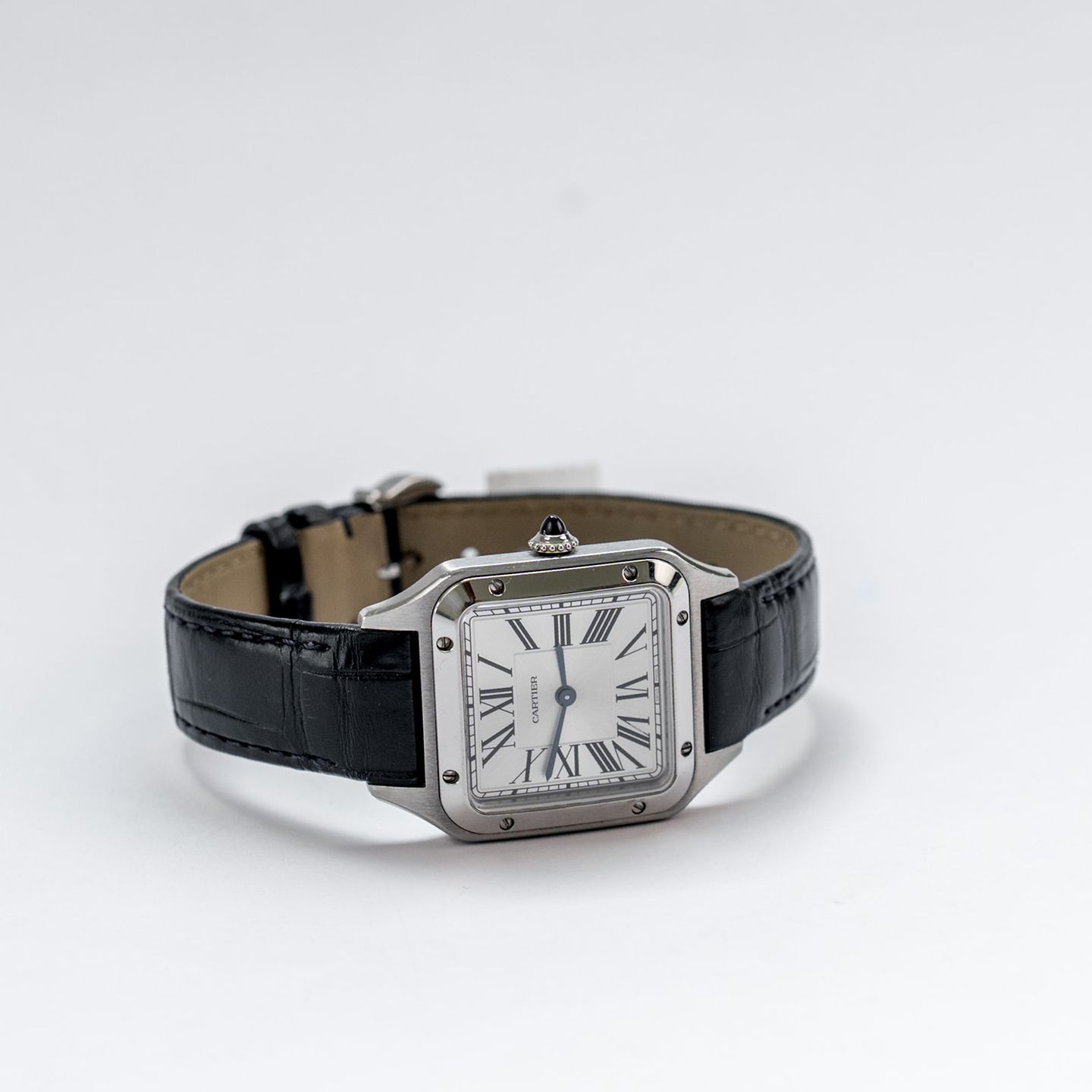 Cartier Santos Dumont WSSA0023 (2014) - 28mm Staal (4/8)
