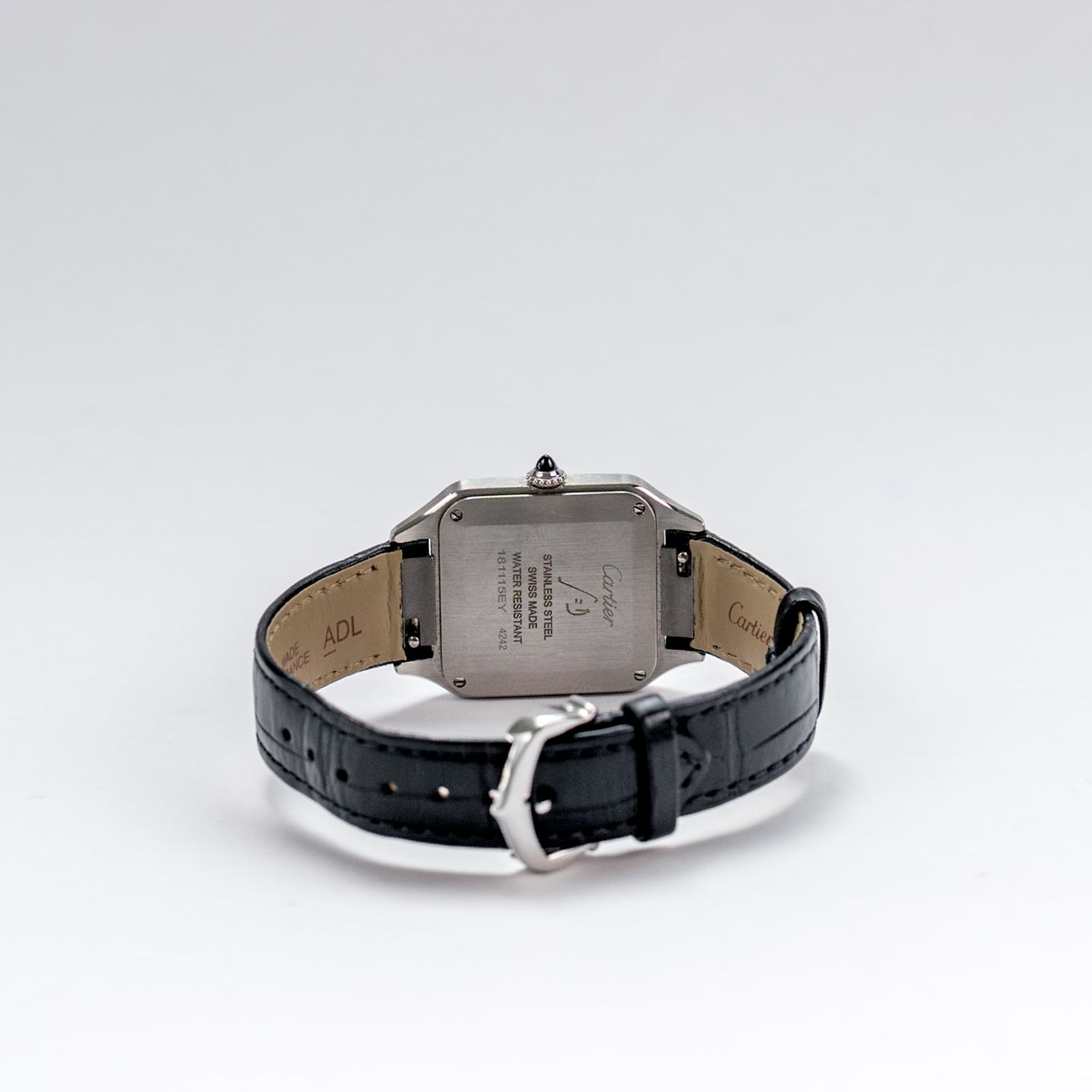 Cartier Santos Dumont WSSA0023 (2014) - 28mm Staal (6/8)