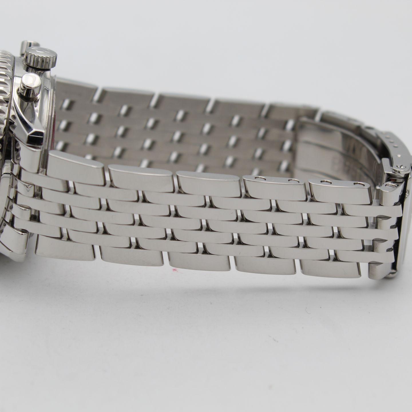 Breitling Montbrillant Datora A41370 (2019) - Silver dial 38 mm Steel case (5/8)