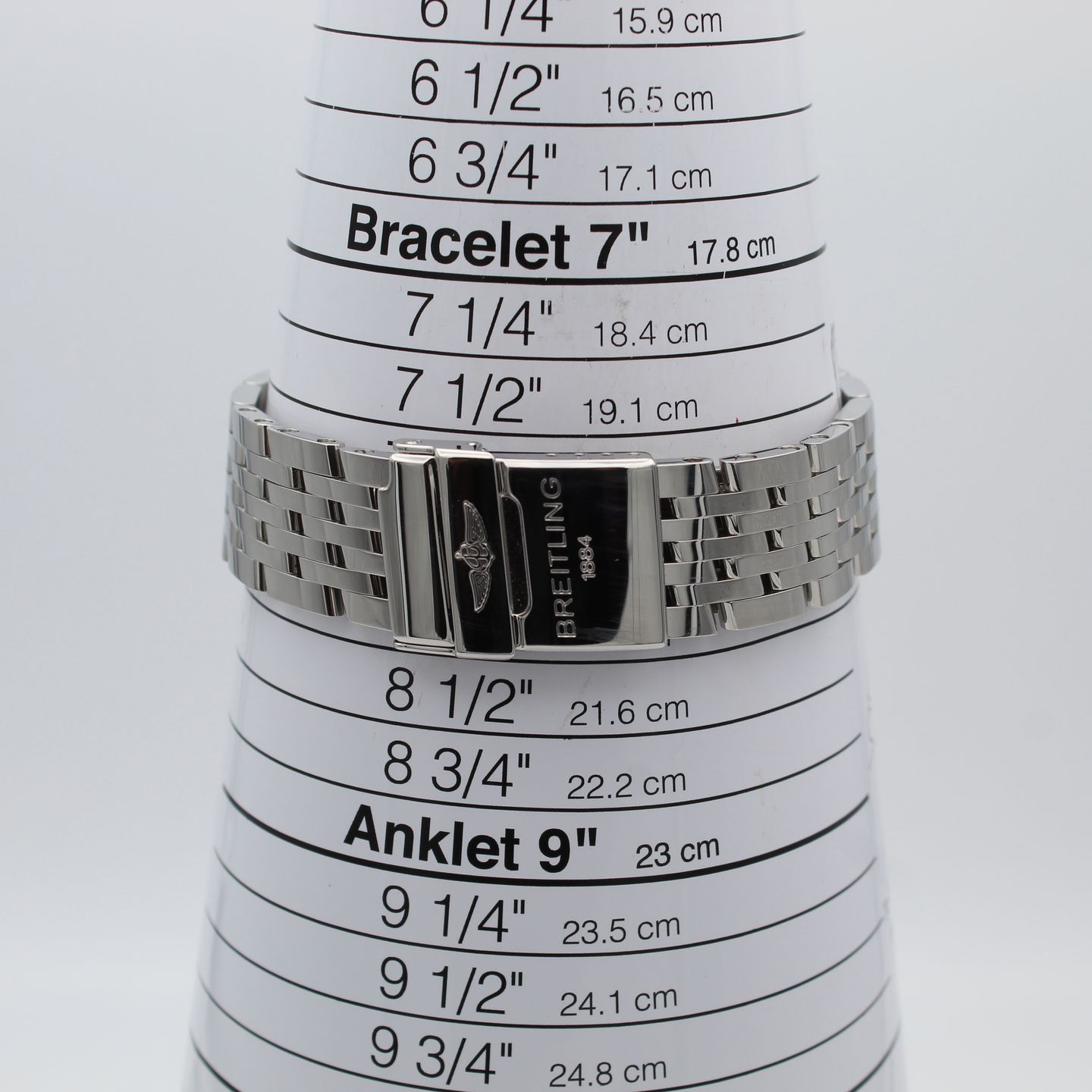 Breitling Montbrillant Datora A41370 (2019) - Silver dial 38 mm Steel case (7/8)