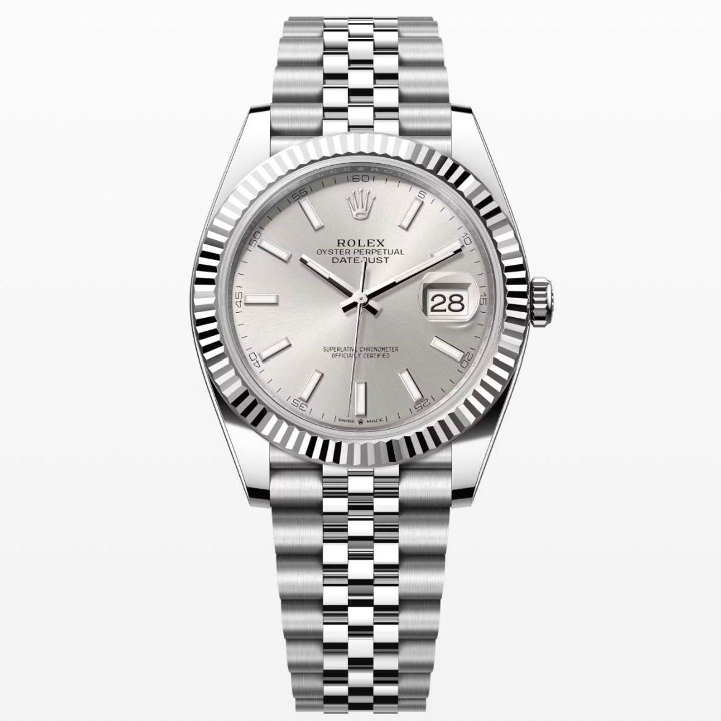 Rolex Datejust 41 126334 (2016) - Silver dial 41 mm Steel case (1/1)